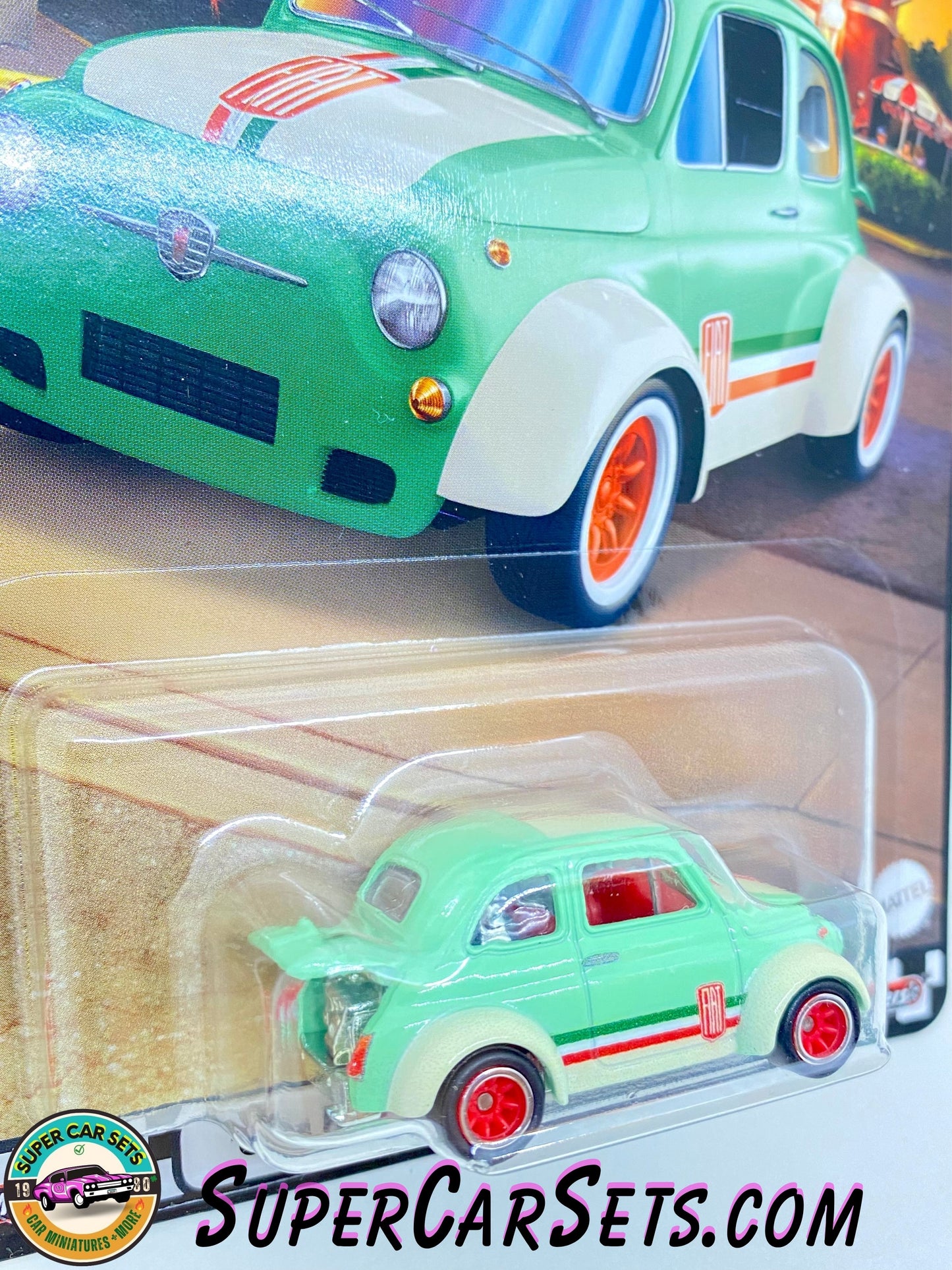 60s FIAT 500 D Modificado - Hot Wheels Premium Boulevard #97