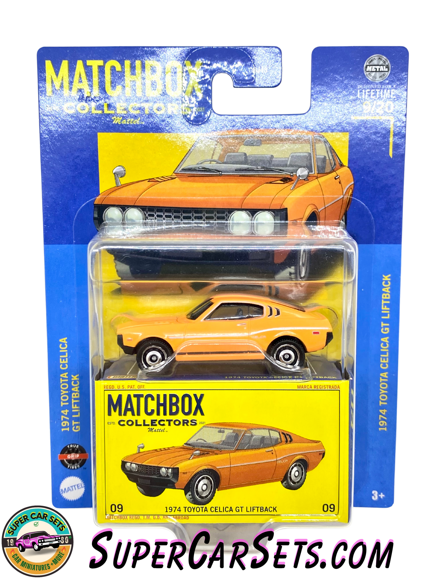 1974 Toyota Celica GT Liftback - Matchbox Collectors 9/20