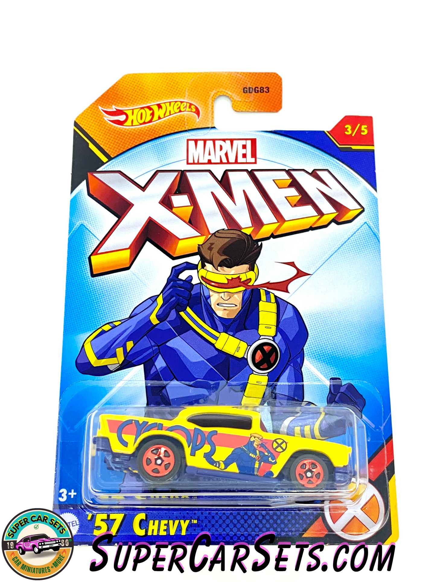 Hot Wheels - Marvel - X-Men - (3/5) - Cyclops - ’57 Chevy