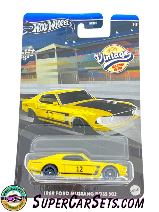 1969 Ford Mustang Boss 302 - Hot Wheels Vintage Racing Club - 2024 - mix 2 (3/5)