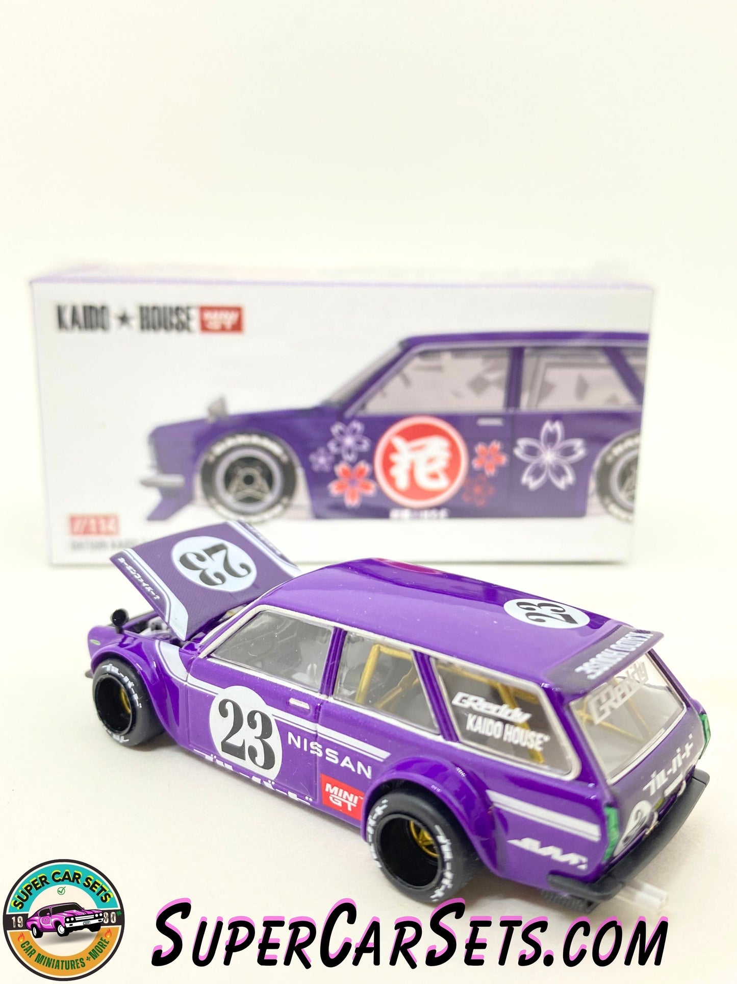 Kaido House //114 - Datsun Kaido 510 Wagon Hanami V3 (purple colour)