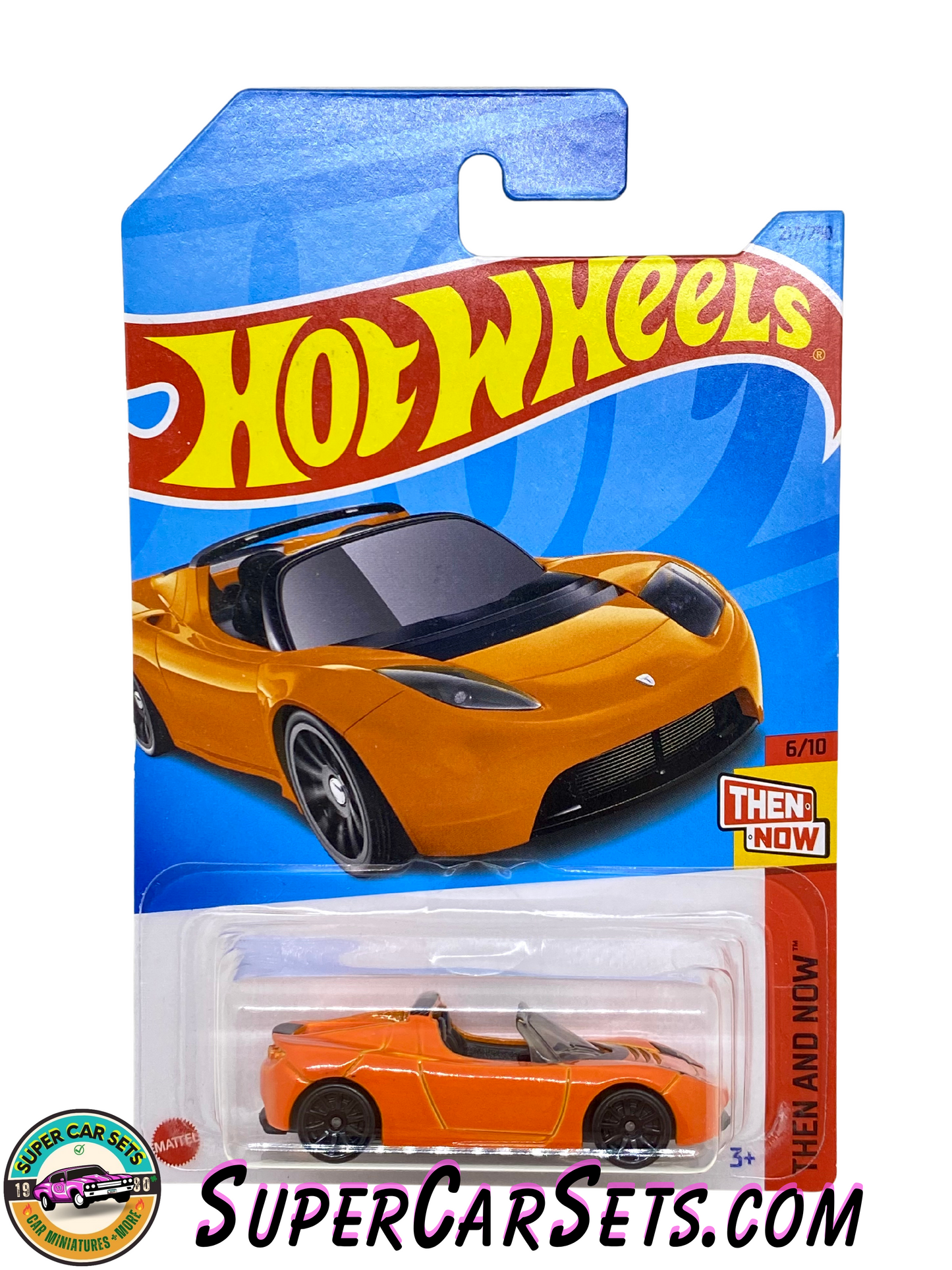 Tesla Roadster (orange colour) - Hot Wheels Then and Now - 2023 (6/10) (217/250)