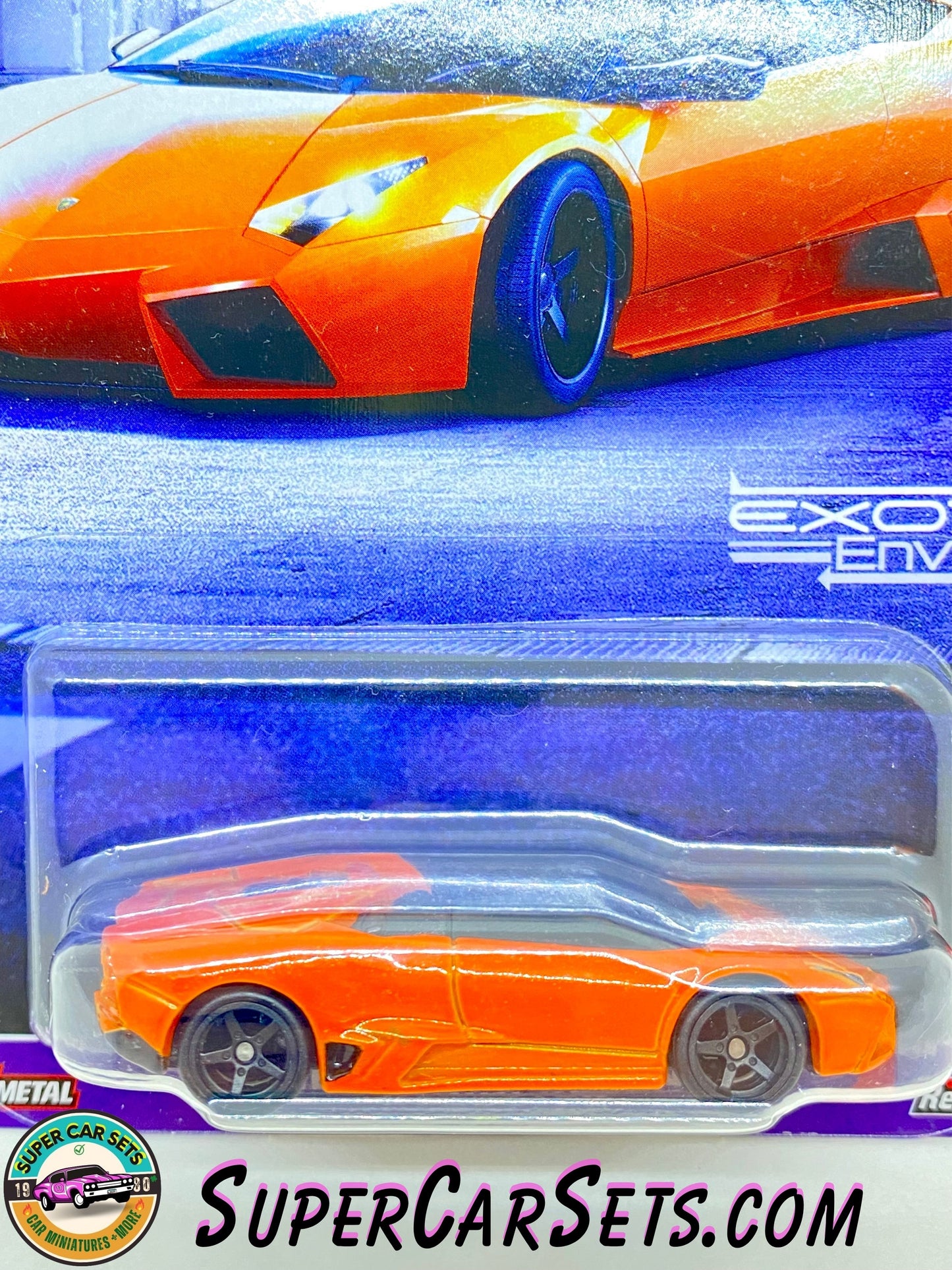 Lamborghini Reventon Roadster (card slightly bent) - Hot Wheels Exotic Envy 2024 2/5