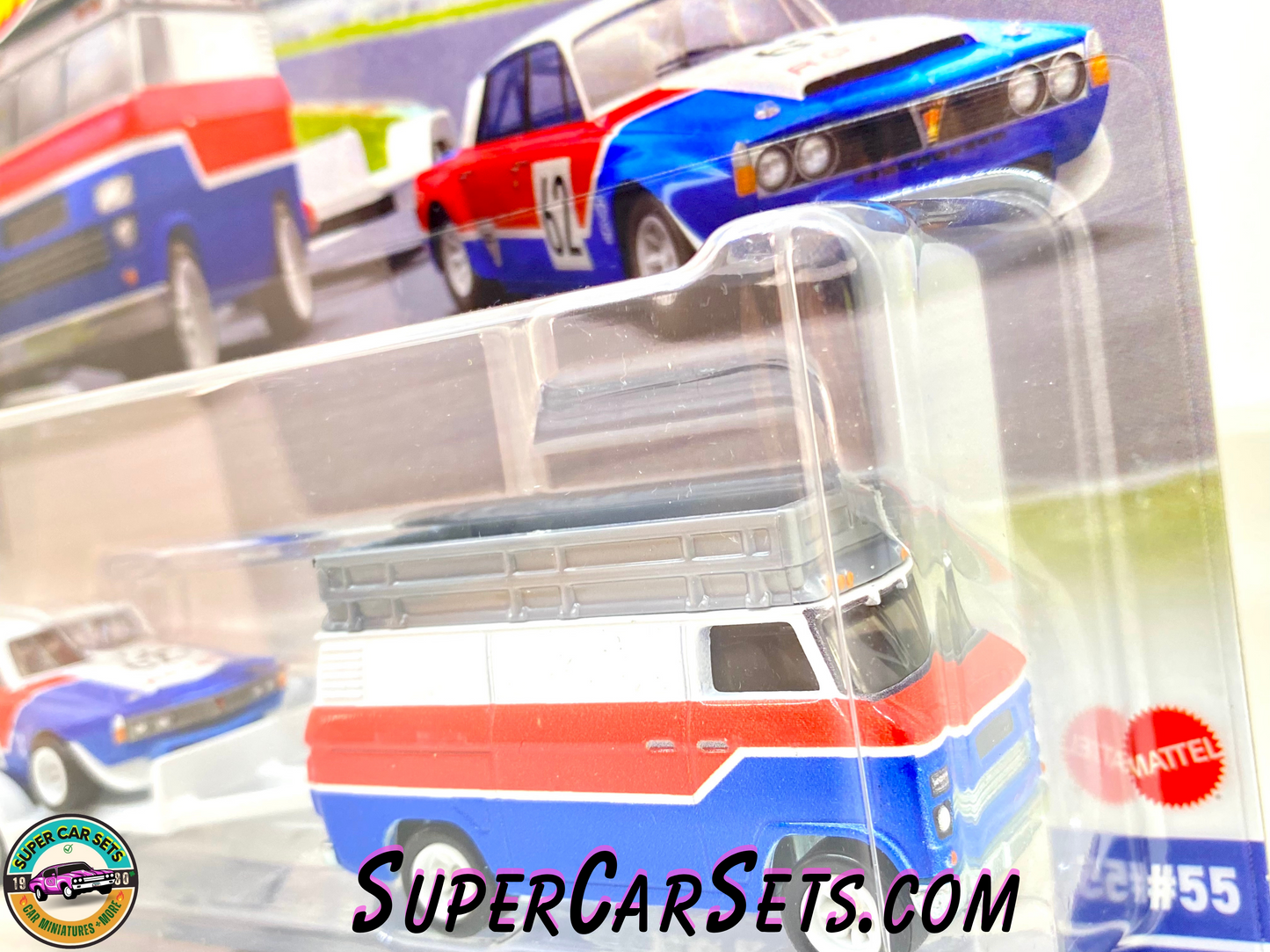 70 Rover P6 Group 2 + HW Rally Hauler - Hot Wheels Team Transport (#55)