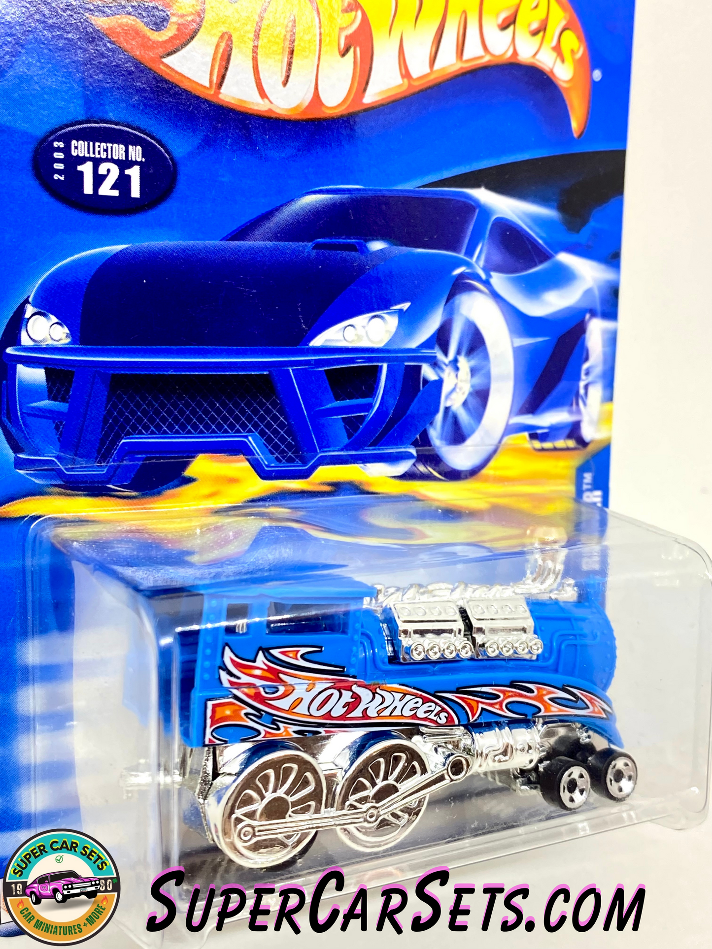 Hot Wheels (Year launched 2003) - Rail Rodder (#121) (#57096)