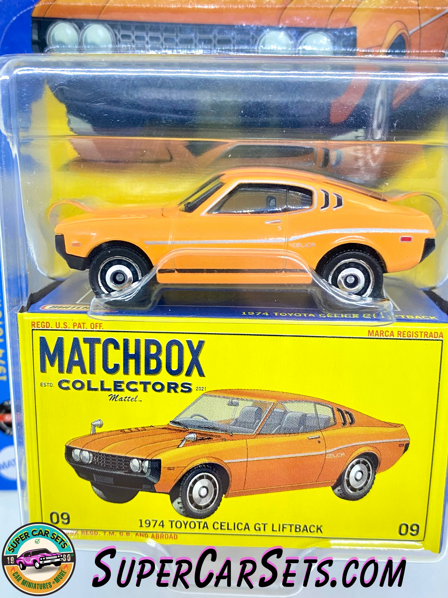 1974 Toyota Celica GT Liftback - Matchbox Collectors 9/20