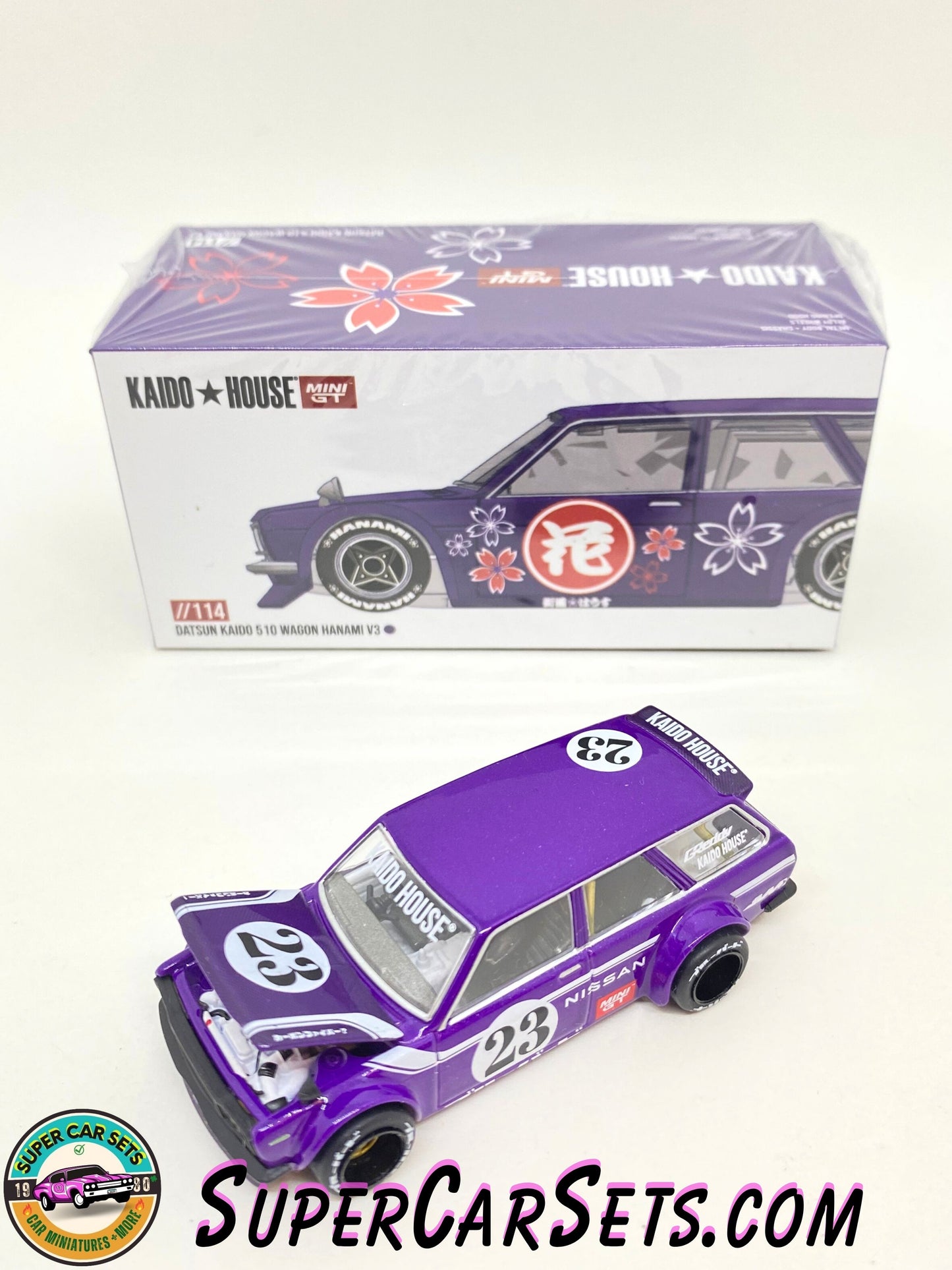 Kaido House //114 - Datsun Kaido 510 Wagon Hanami V3 (purple colour)