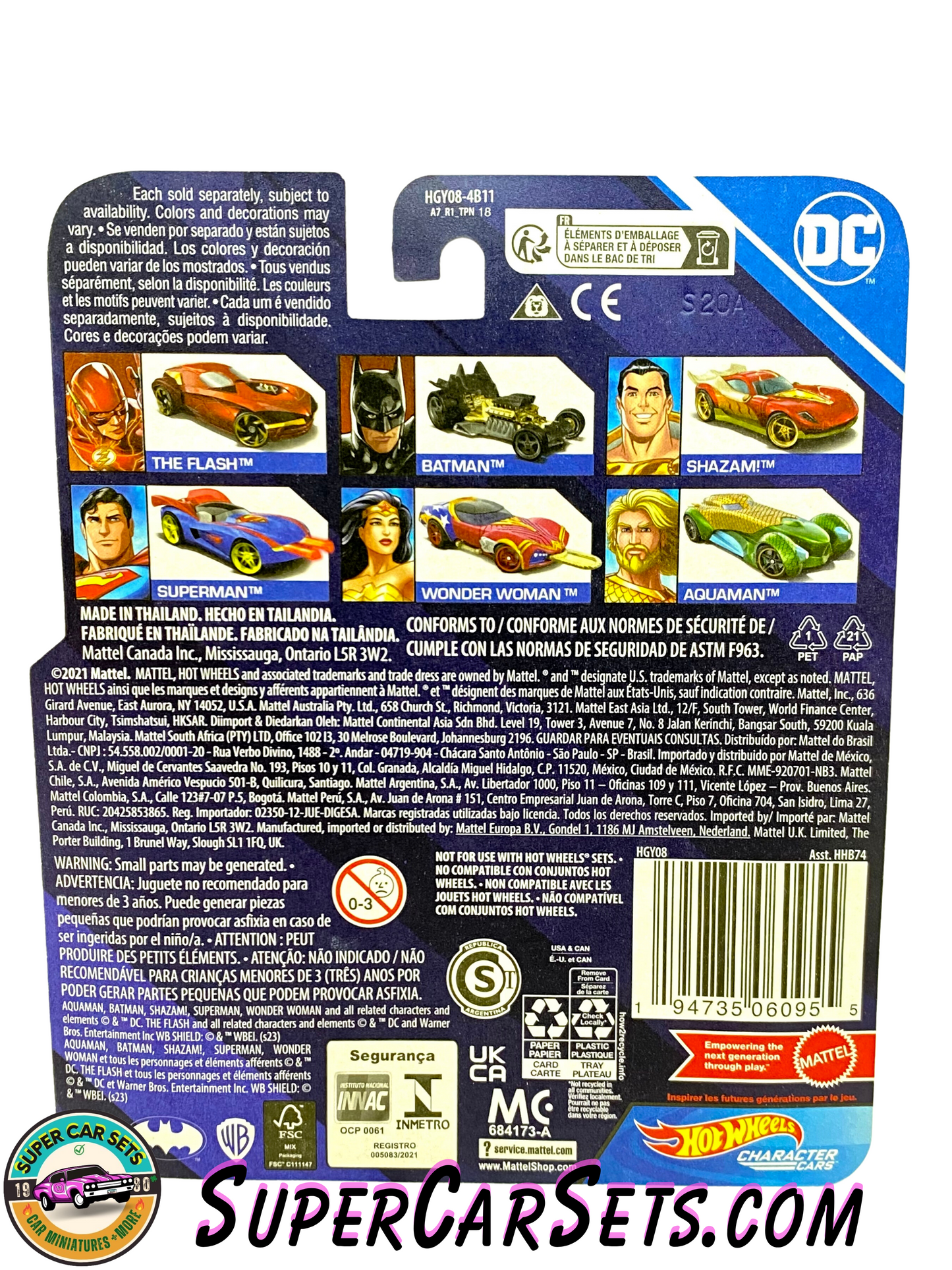 Hot Wheels - Character Cars - DC - Superman