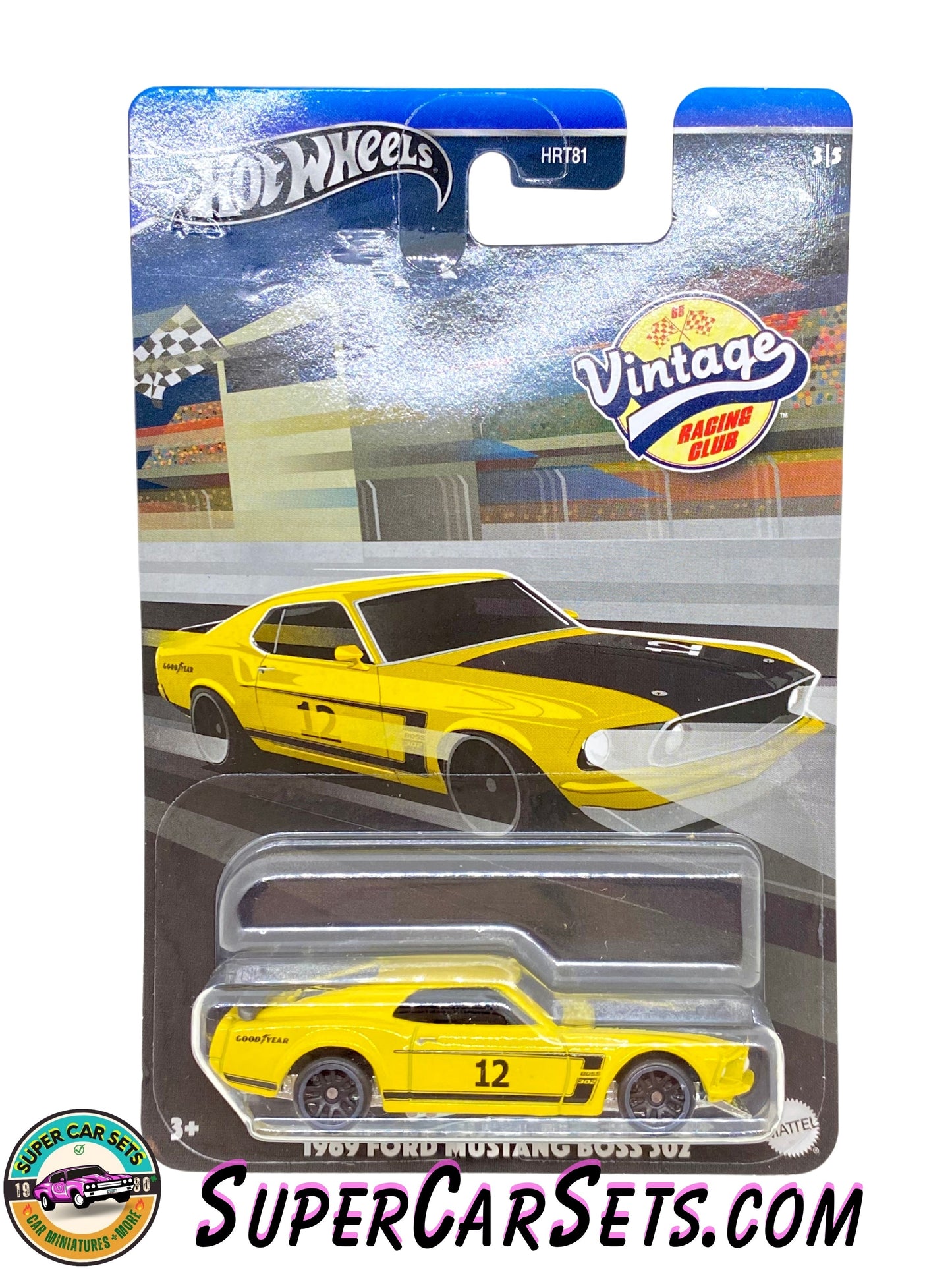 1969 Ford Mustang Boss 302 - Hot Wheels Vintage Racing Club - 2024 - mix 2 (3/5)