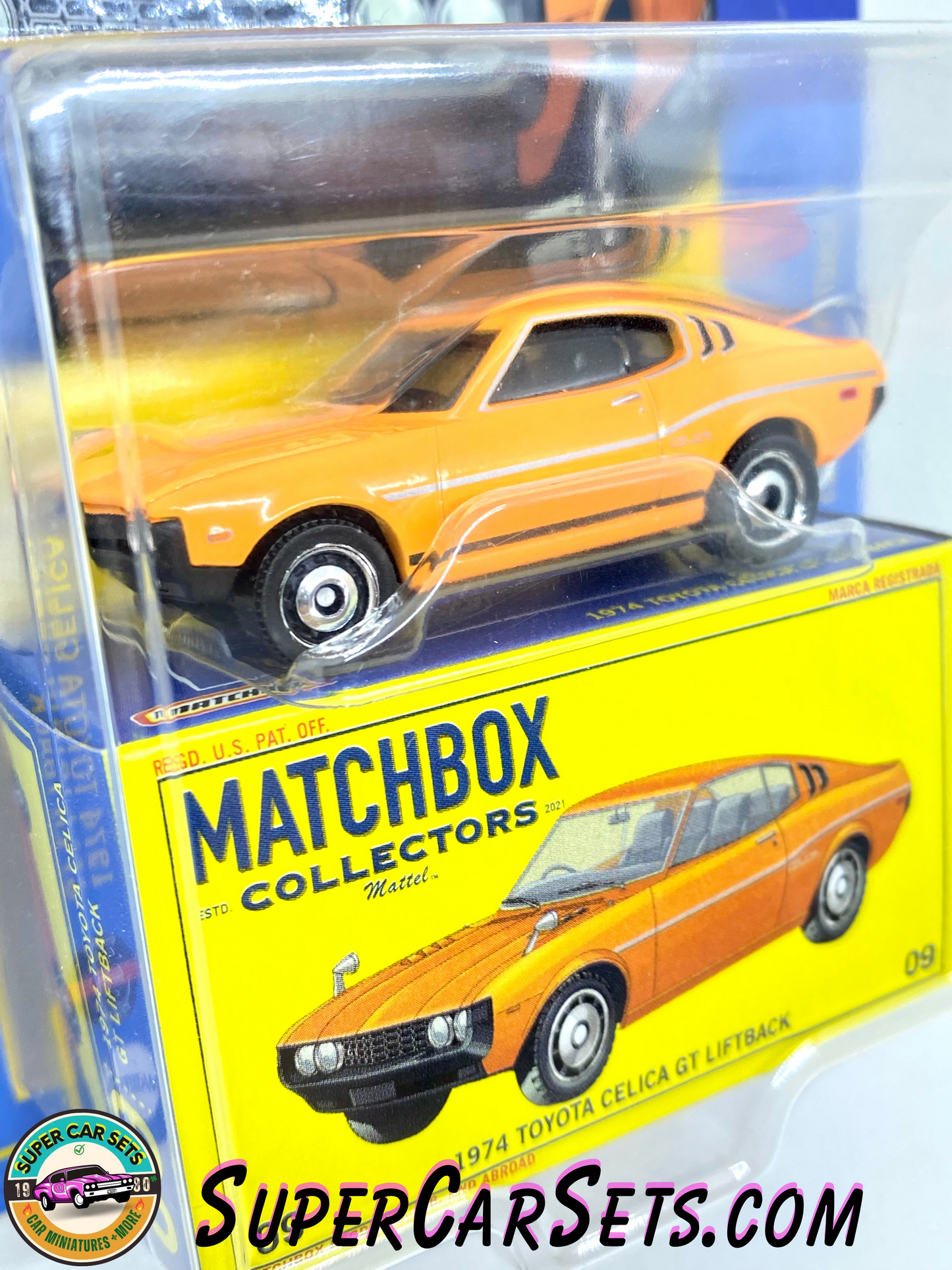 1974 Toyota Celica GT Liftback - Matchbox Collectors 9/20