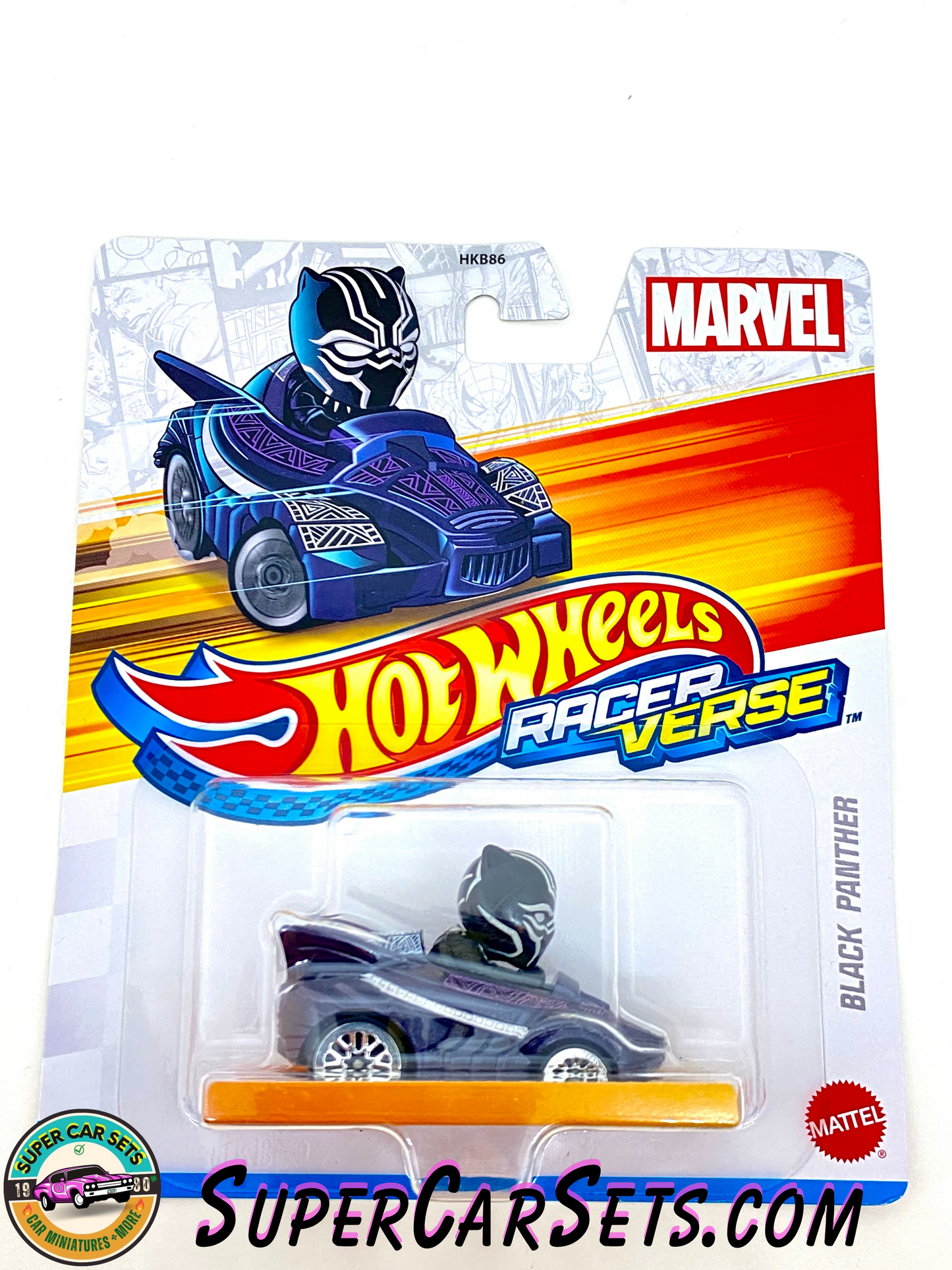 Hot Wheels Racer Verse Black Panther