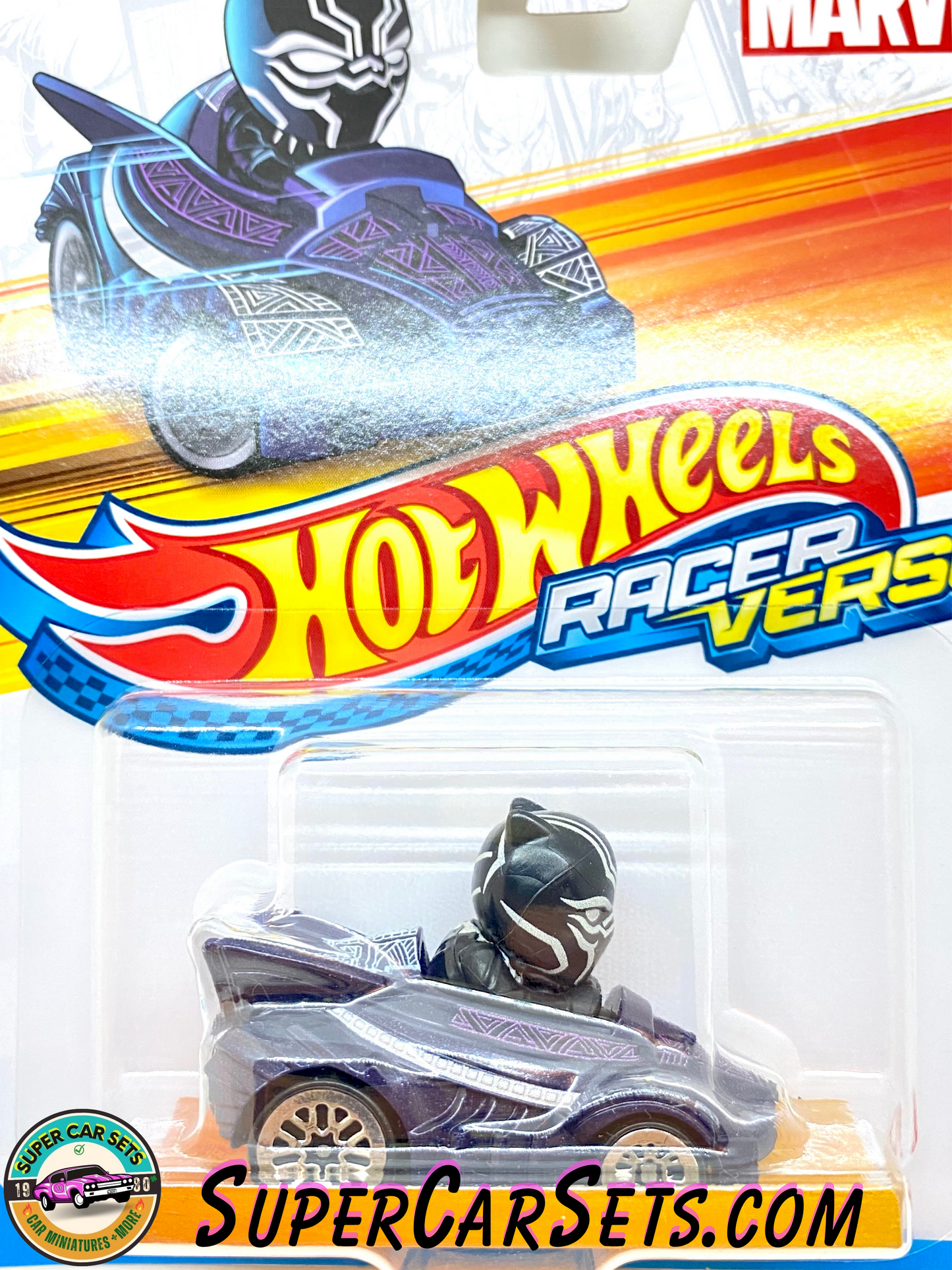 Hot Wheels Racer Verse Black Panther