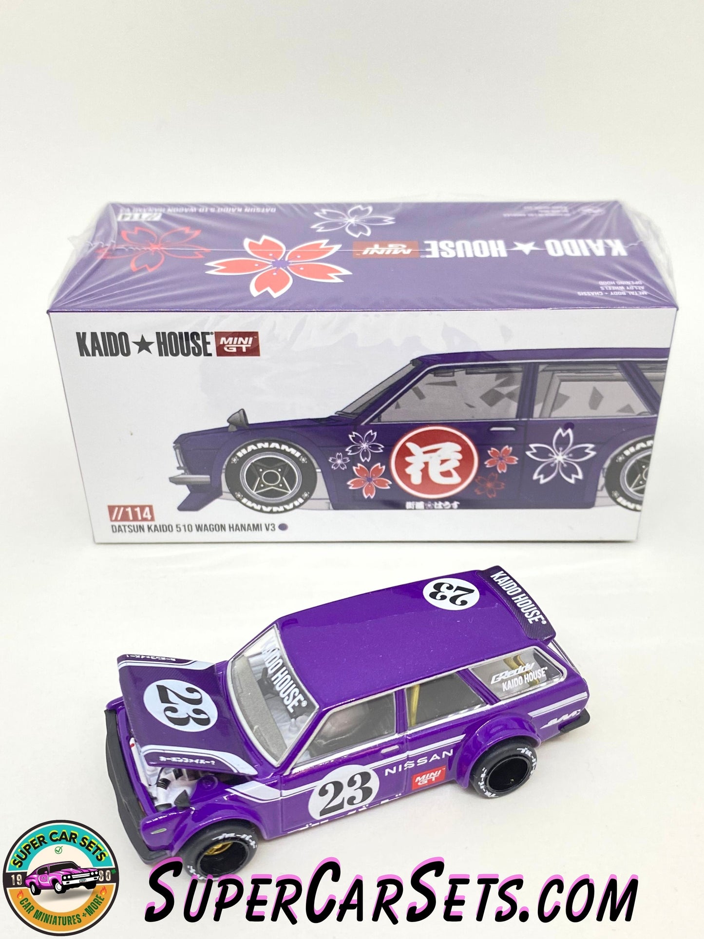 Kaido House //114 - Datsun Kaido 510 Wagon Hanami V3 (purple colour)