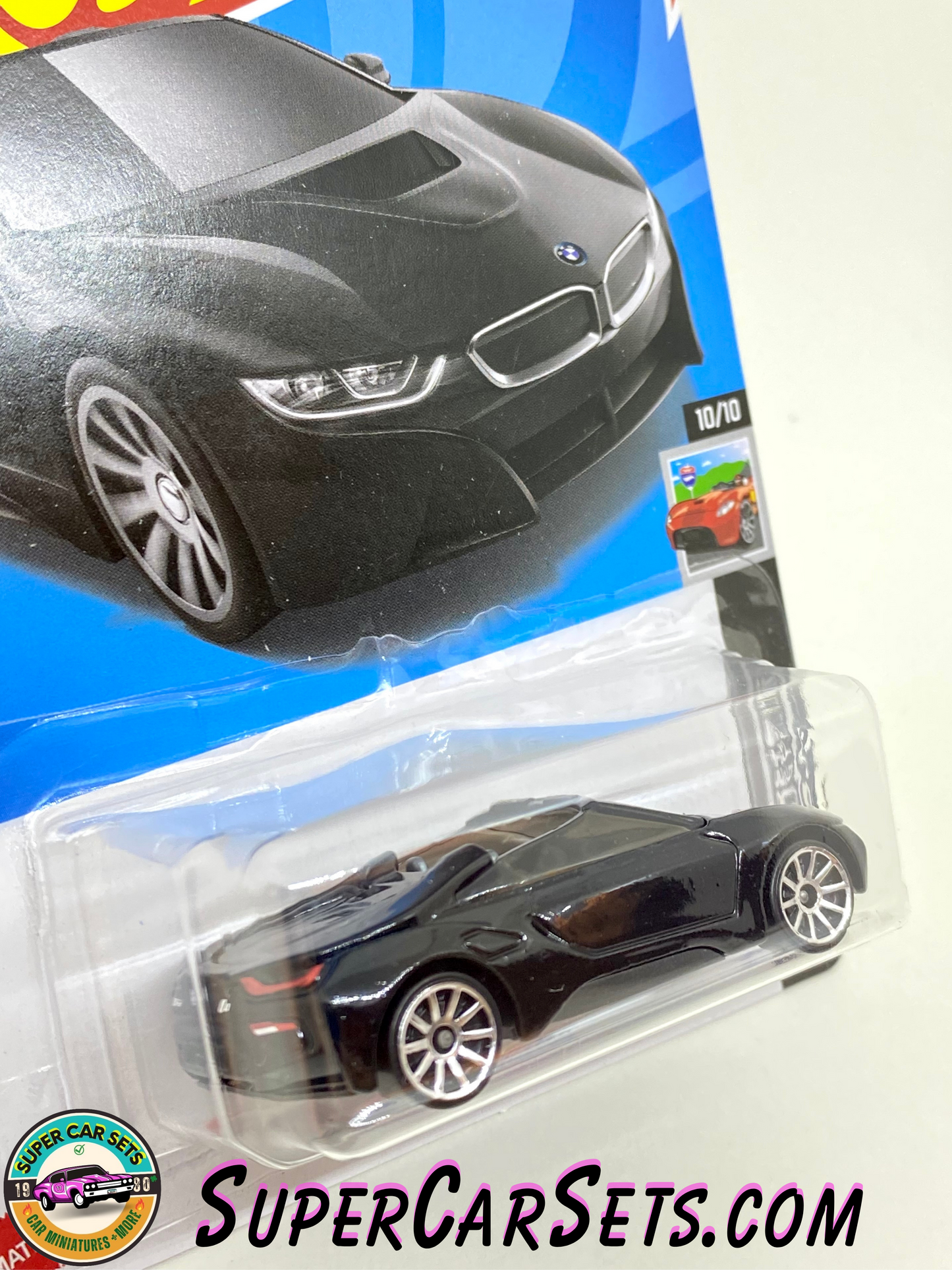 BMW i8 Roadster (black colour) - Hot Wheels HW Roadsters - 2023 (10/10) (156/250)