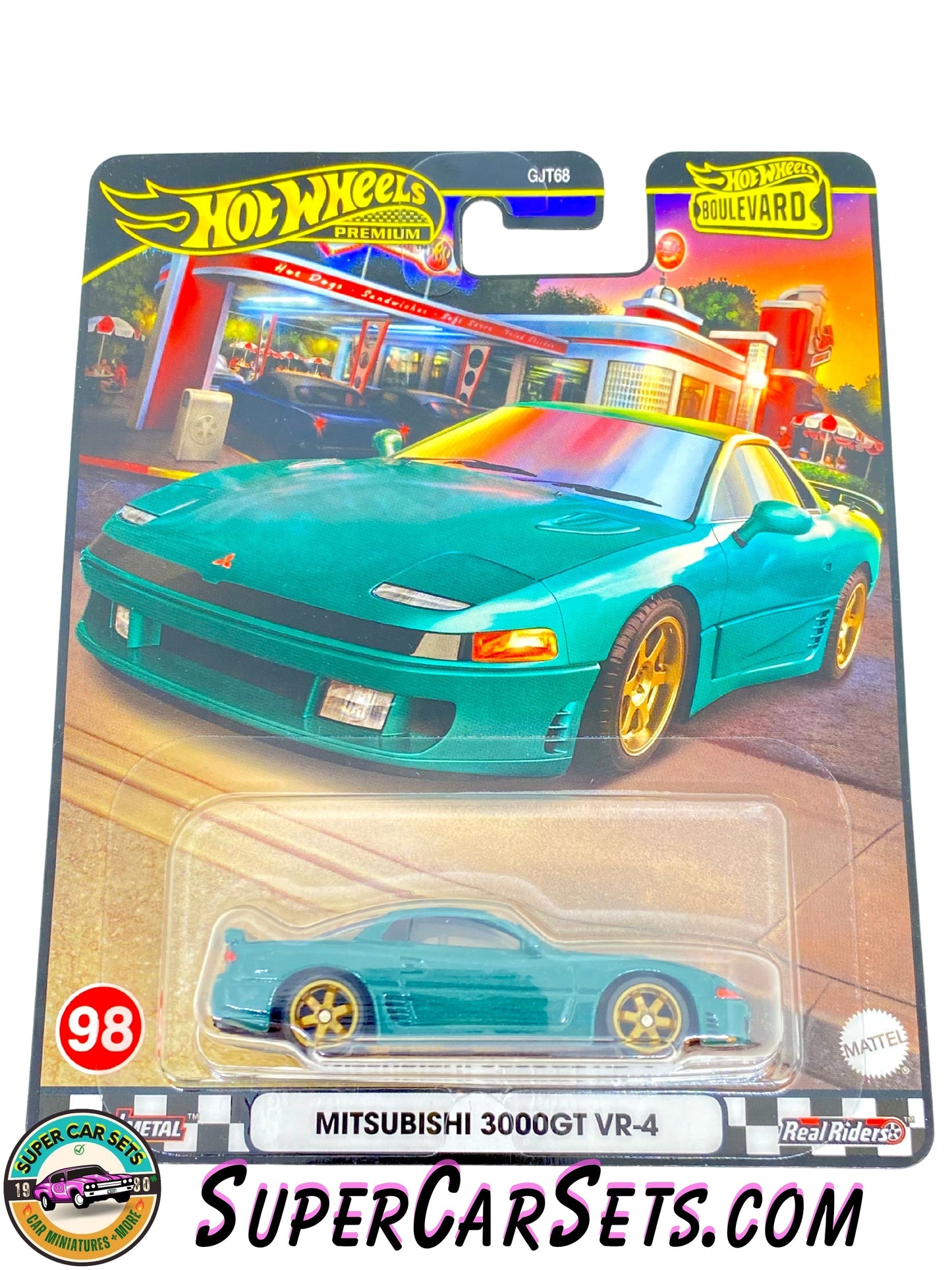 Mitsubishi 3000GT VR-4 - Hot Wheels Premium Boulevard #98