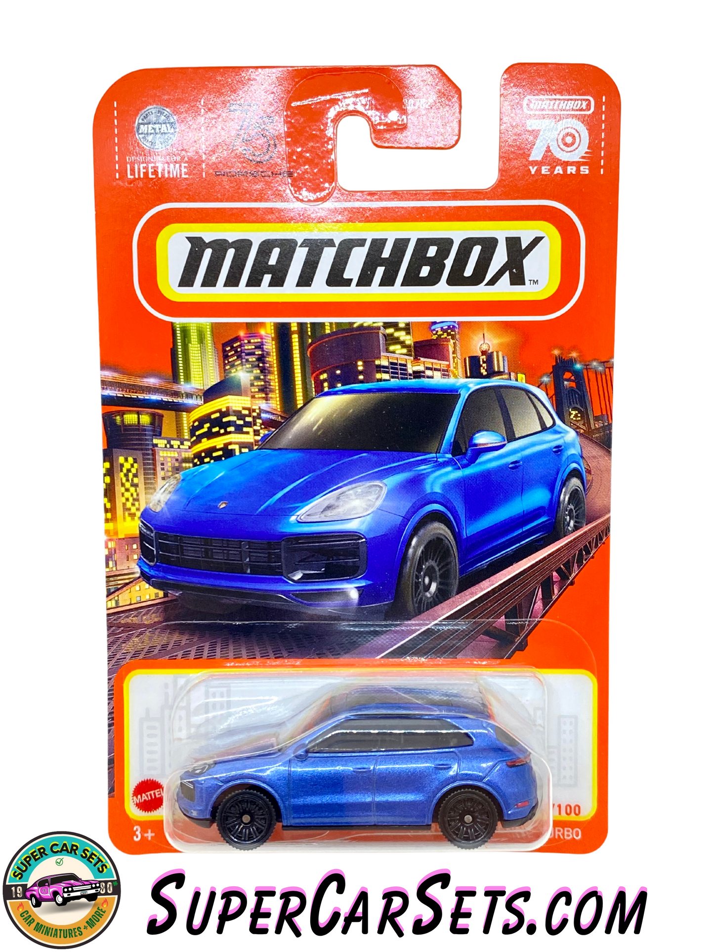 Porsche Cayenne Turbo (blue colour) (78/100)  - Matchbox