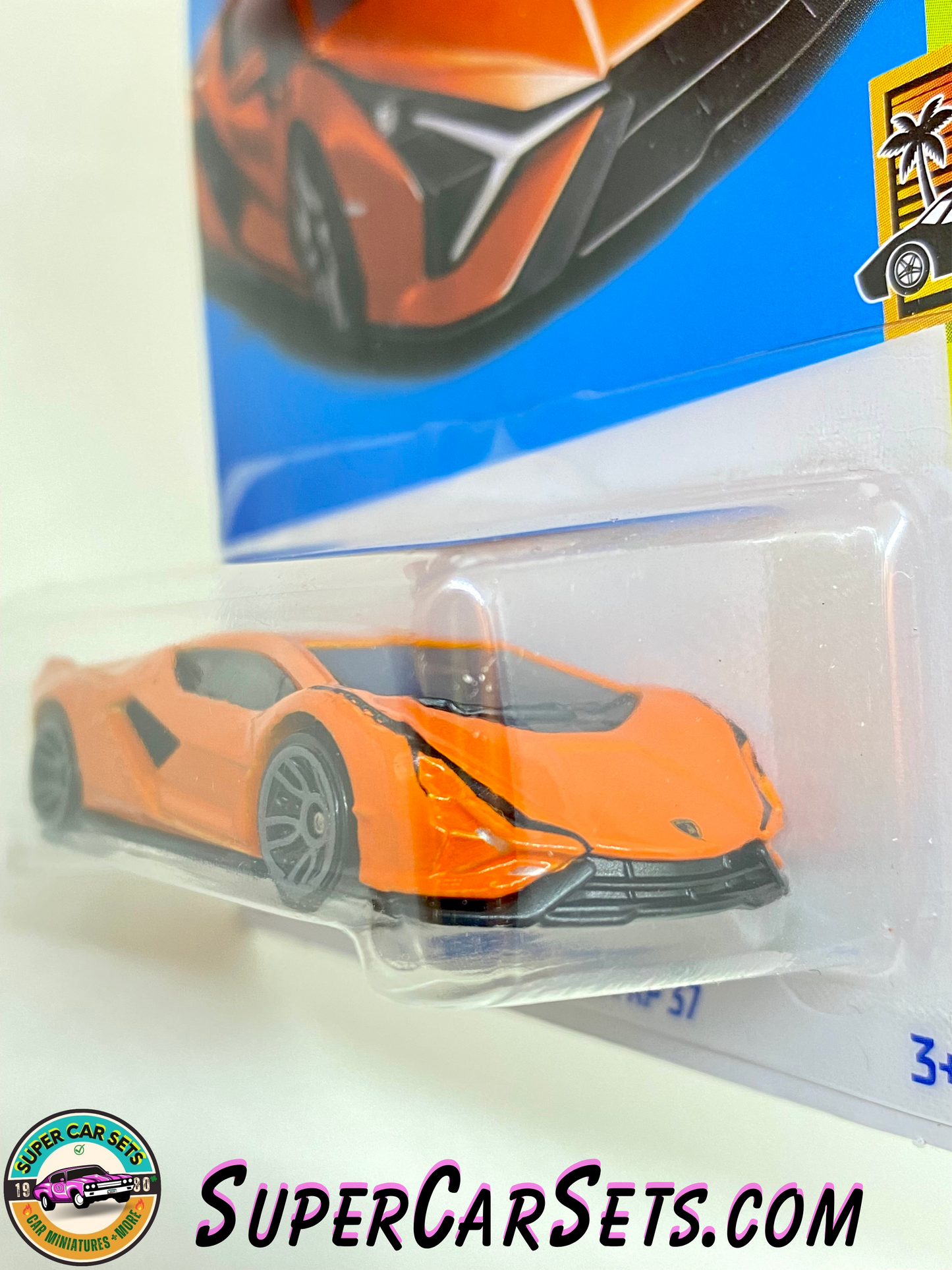 Lamborghini Sián FKP 37 - Hot Wheels HW Exotics 2023 (1/10) (163/250) (perfect car, but blister/card cracked)