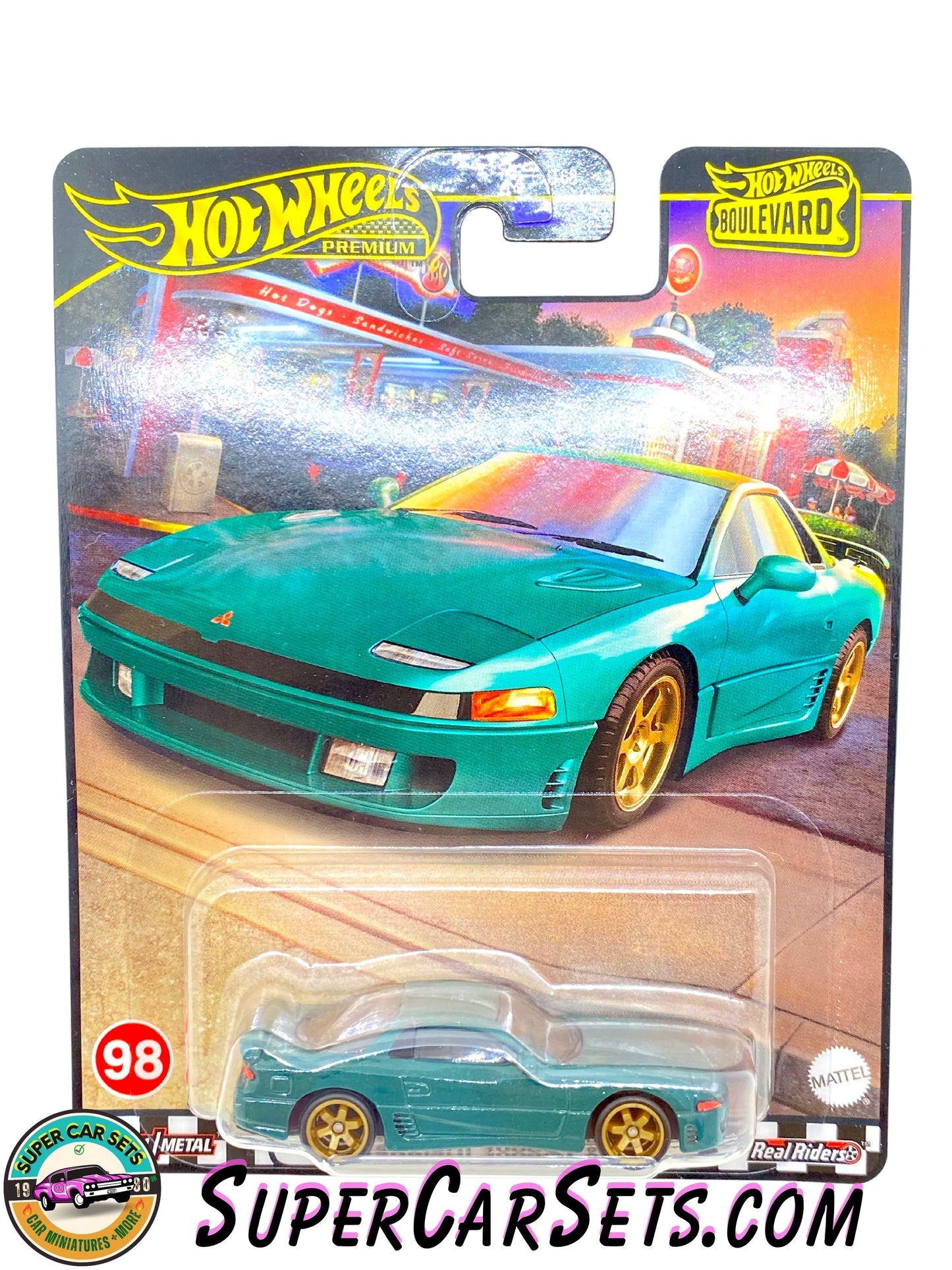 Mitsubishi 3000GT VR-4 - Hot Wheels Premium Boulevard #98