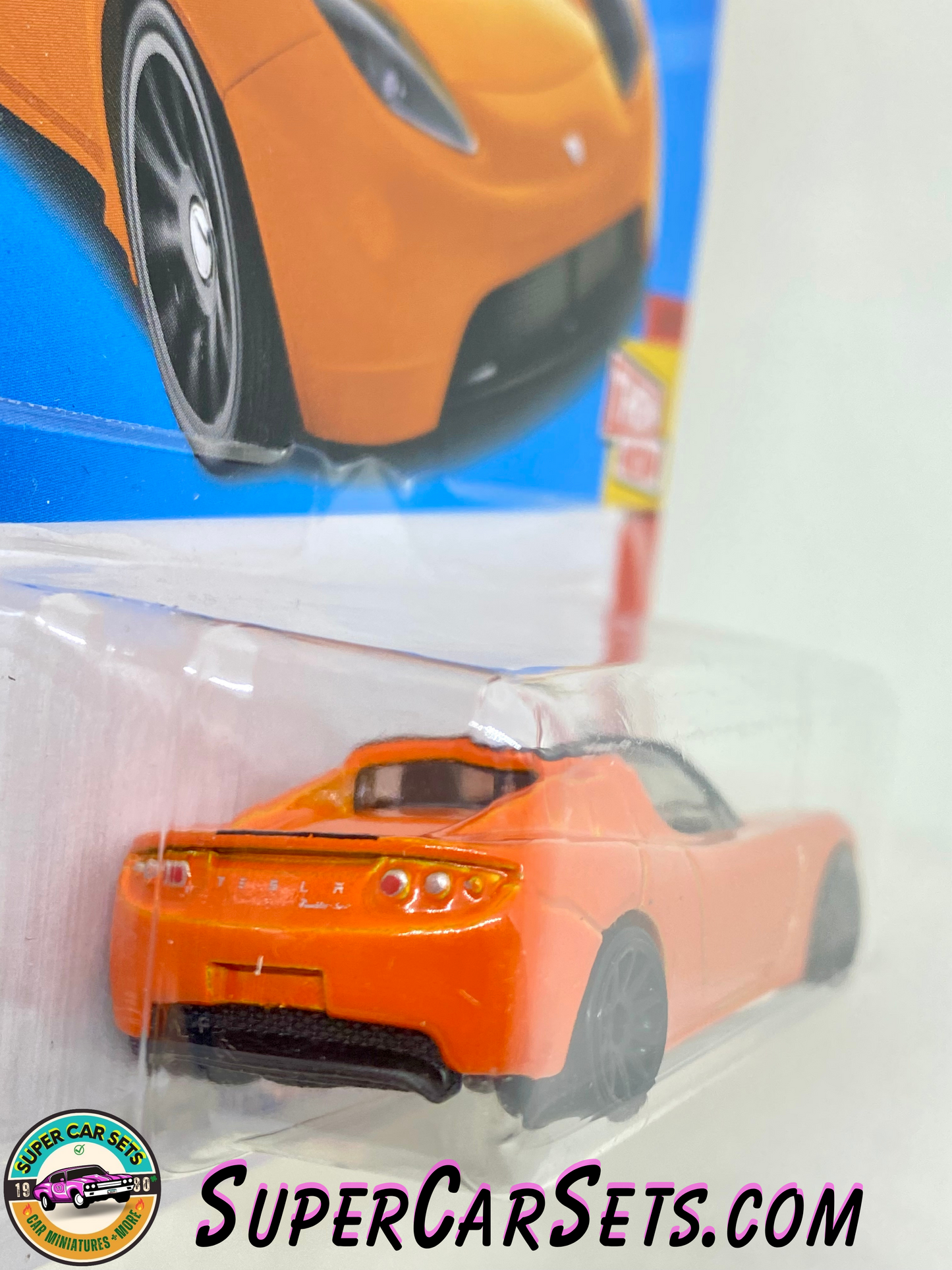 Tesla Roadster (orange colour) - Hot Wheels Then and Now - 2023 (6/10) (217/250)