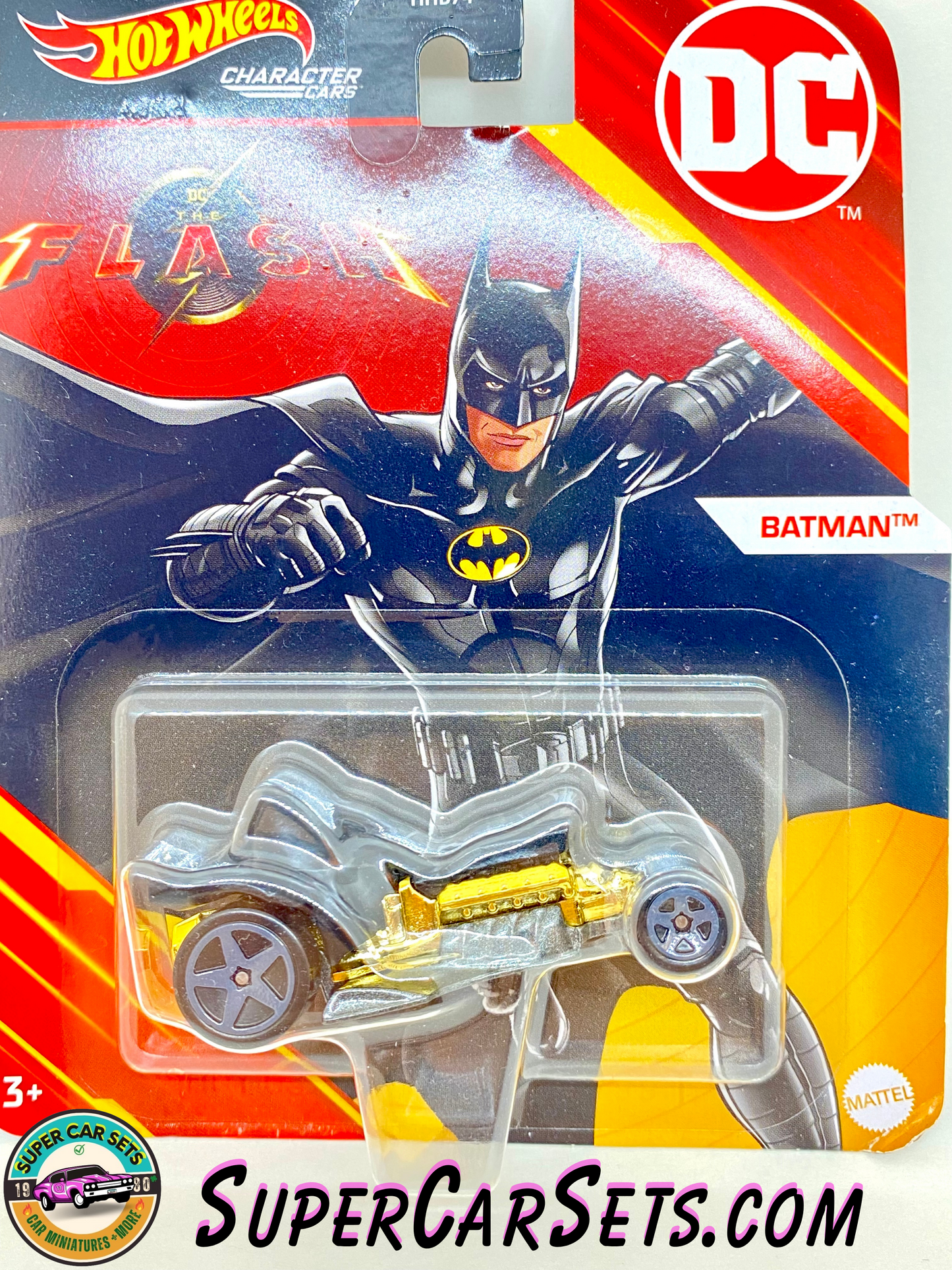 Hot Wheels - Character Cars - DC - Batman (DC The Flash)