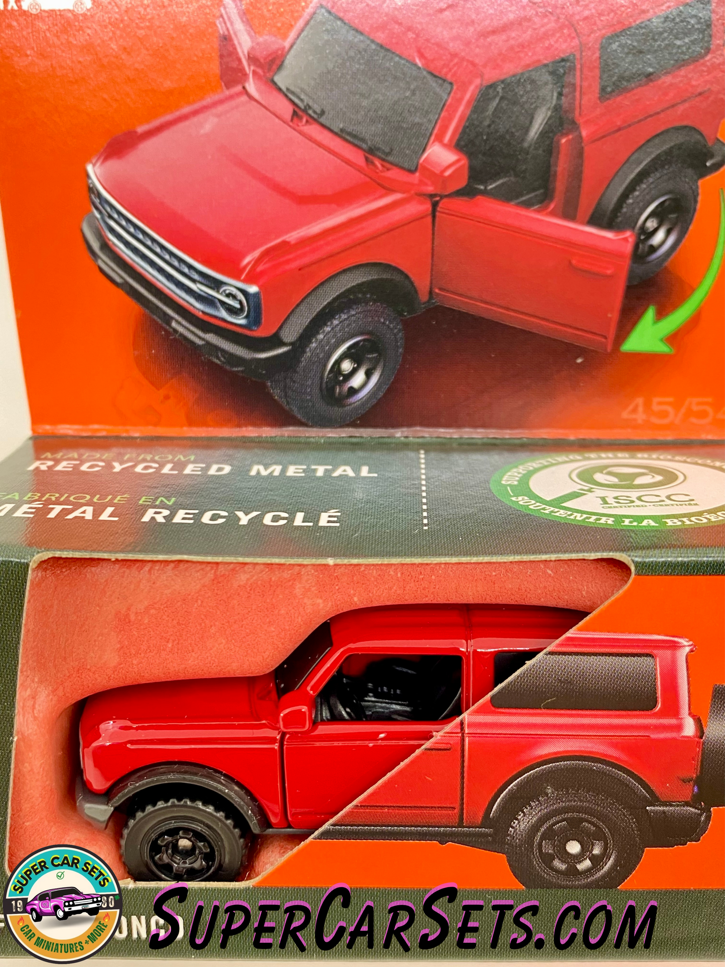 2021 Ford Bronco (red colour) - Matchbox Moving Parts