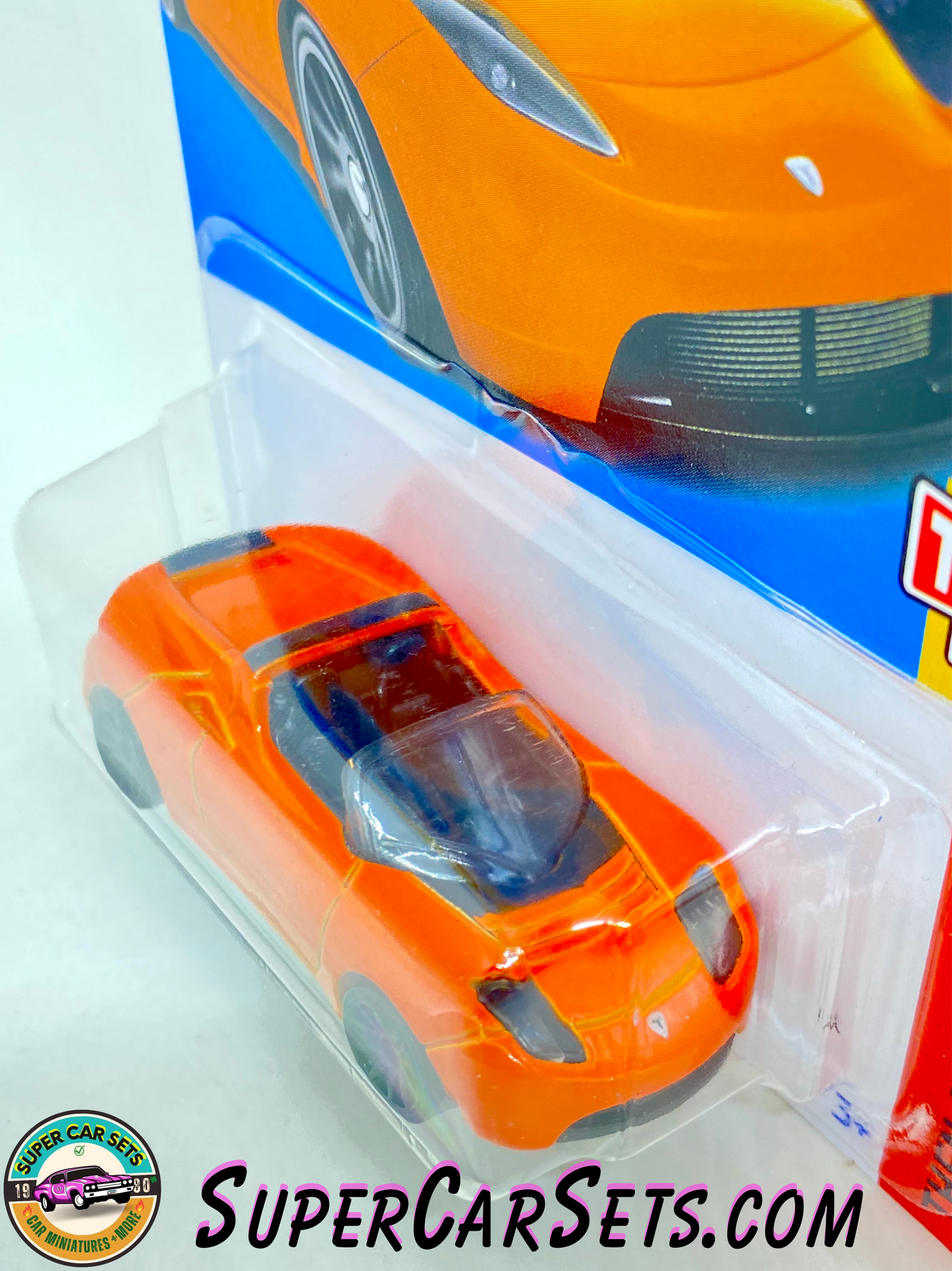 Tesla Roadster (orange colour) - Hot Wheels Then and Now - 2023 (6/10) (217/250)