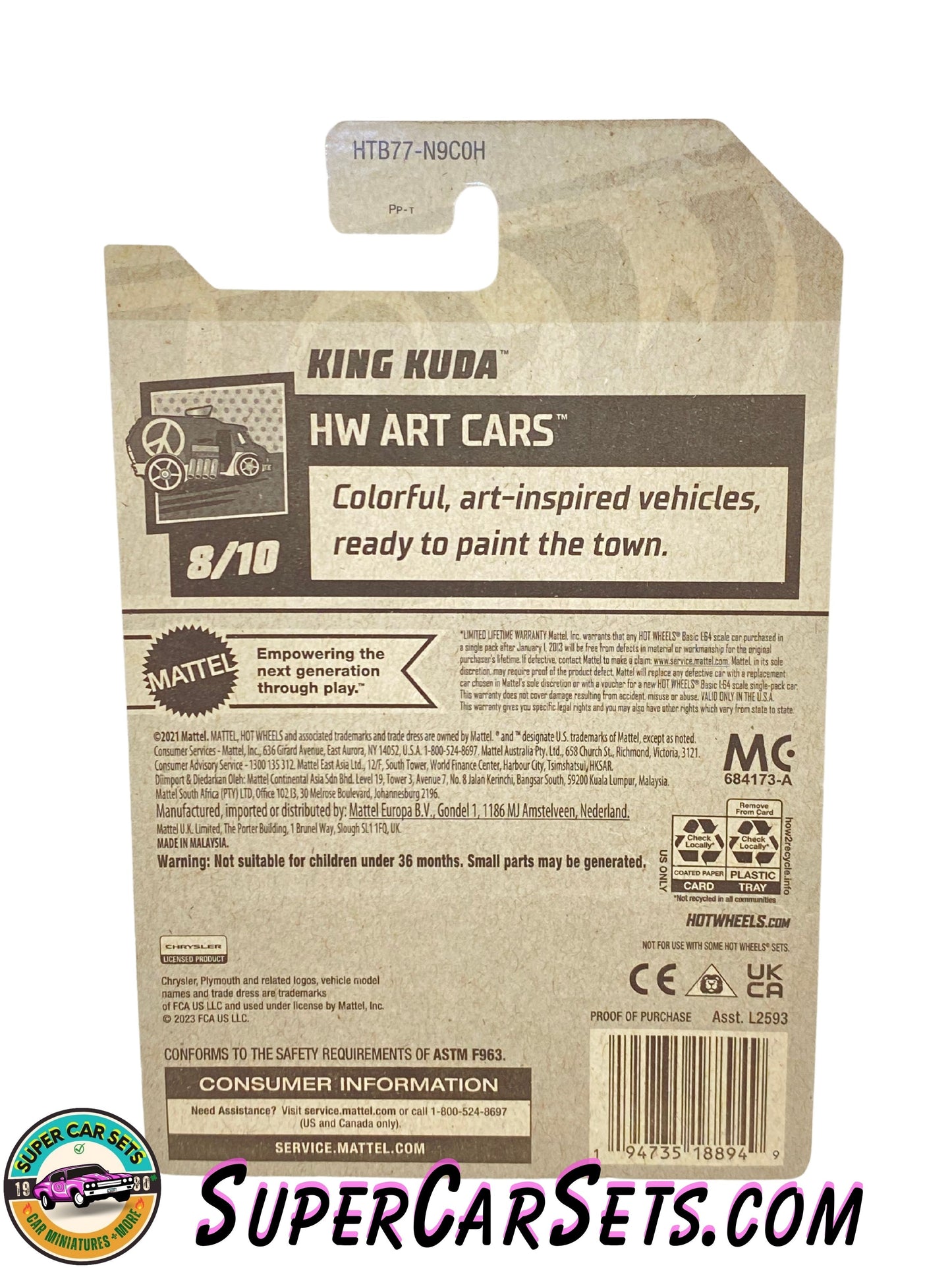 King Kuda - Hot Wheels HW Art Cars - 2024 (8/10) (152/250)