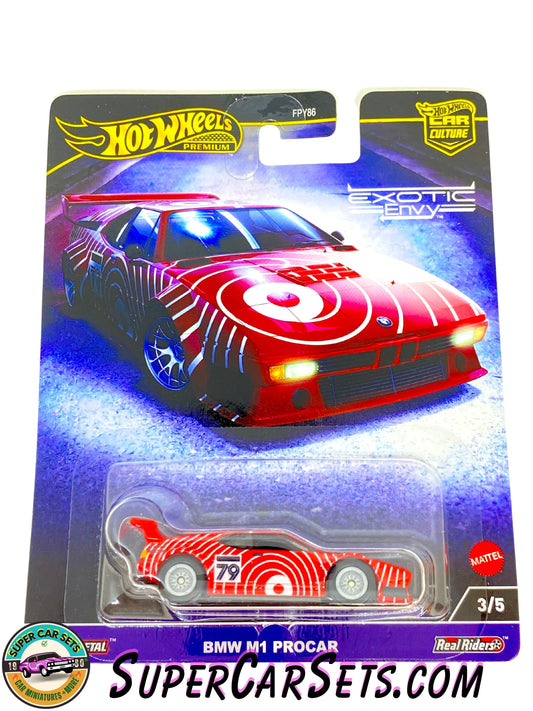 BMW M1 Procar (BASF) - Hot Wheels Premium Exotic Envy 2024 (3/5)