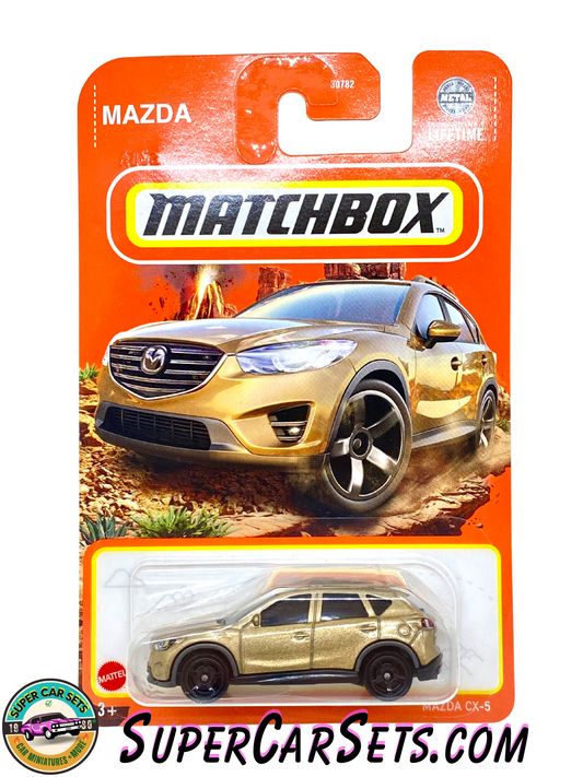 Mazda CX-5 (golden colour) - Matchbox