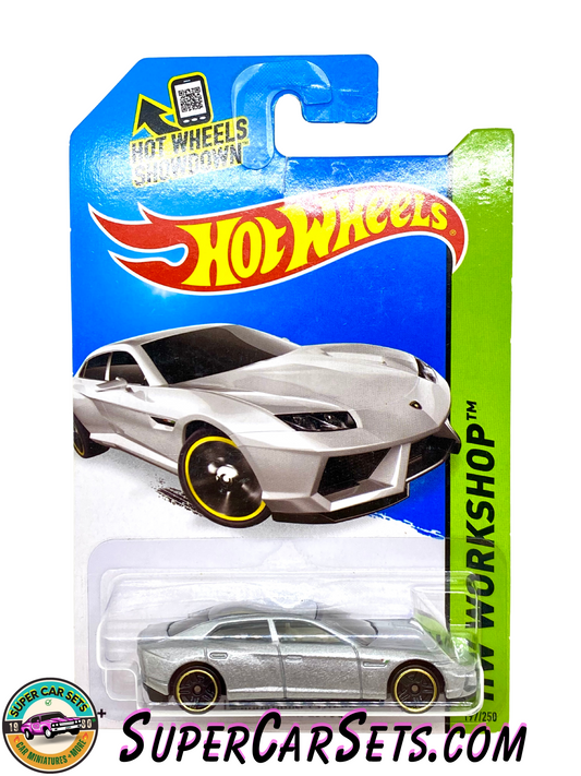 Hot Wheels HW Workshop - 2015 (197/250) - Lamborghini Estoque (card slightly damaged)