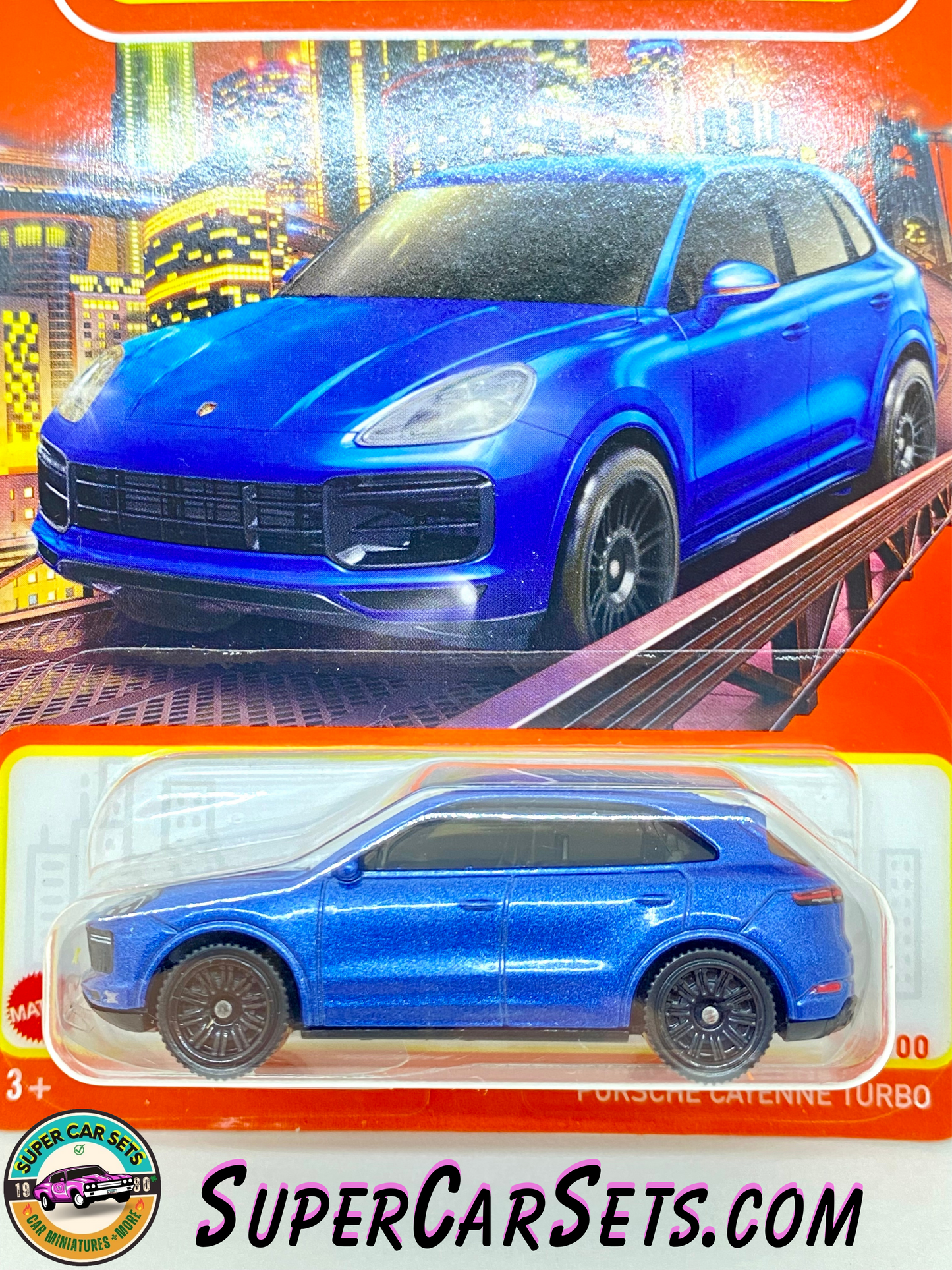 Porsche Cayenne Turbo (blue colour) (78/100)  - Matchbox