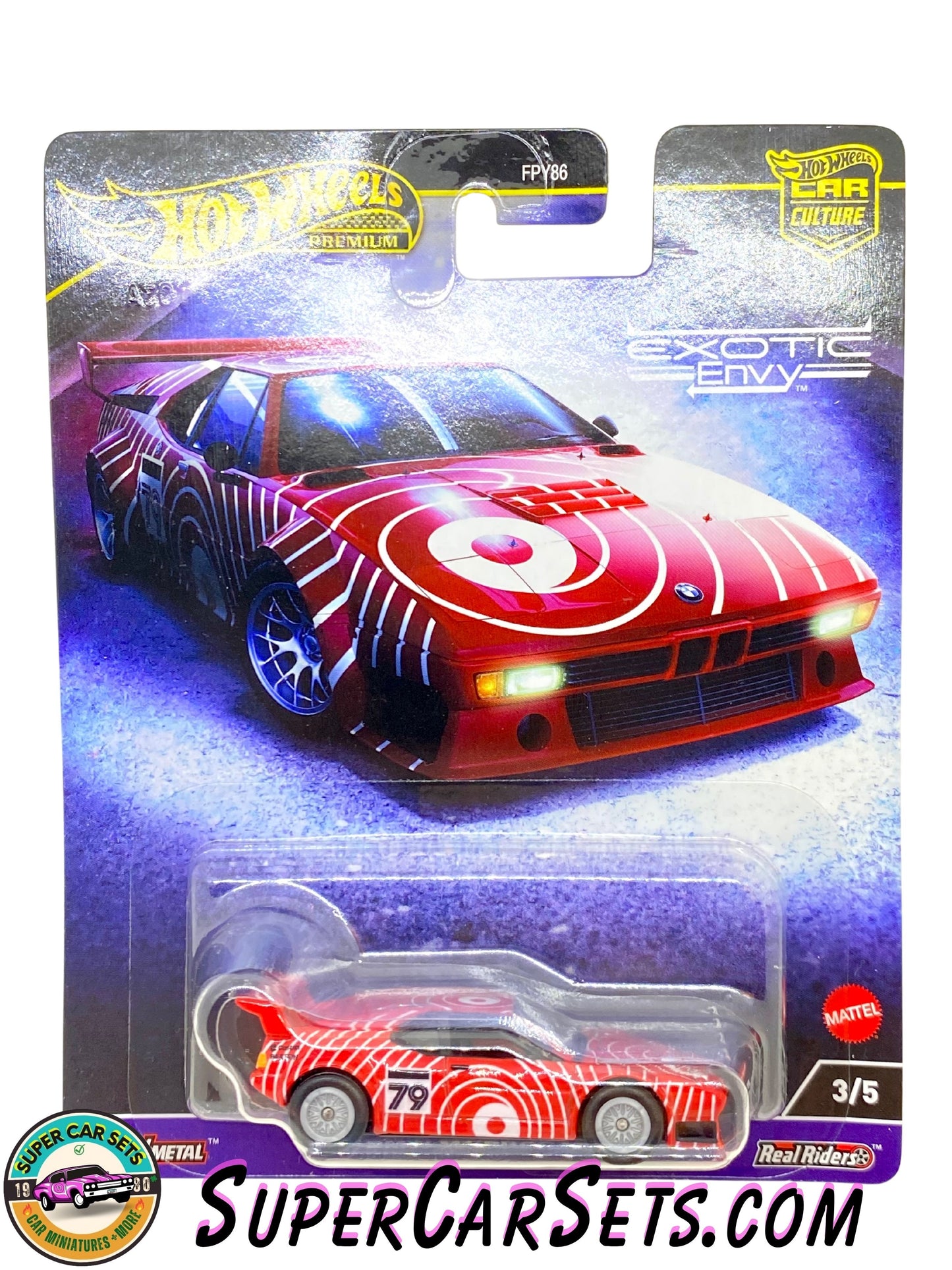 BMW M1 Procar (BASF) - Hot Wheels Premium Exotic Envy 2024 (3/5)