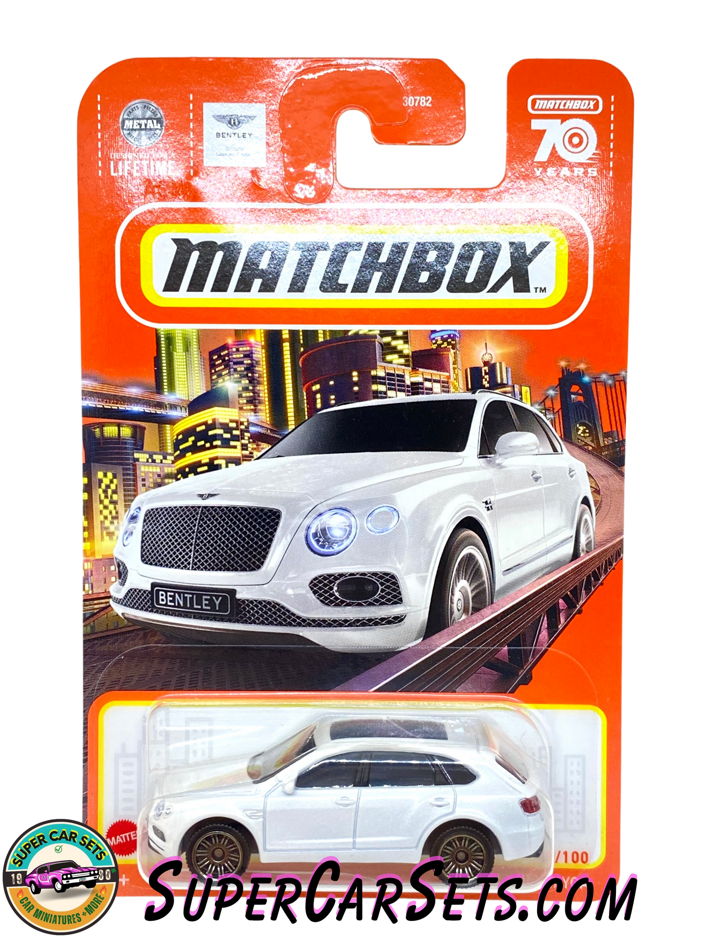 Matchbox - '18 Bentley Bentayga (white colour) (4/100)