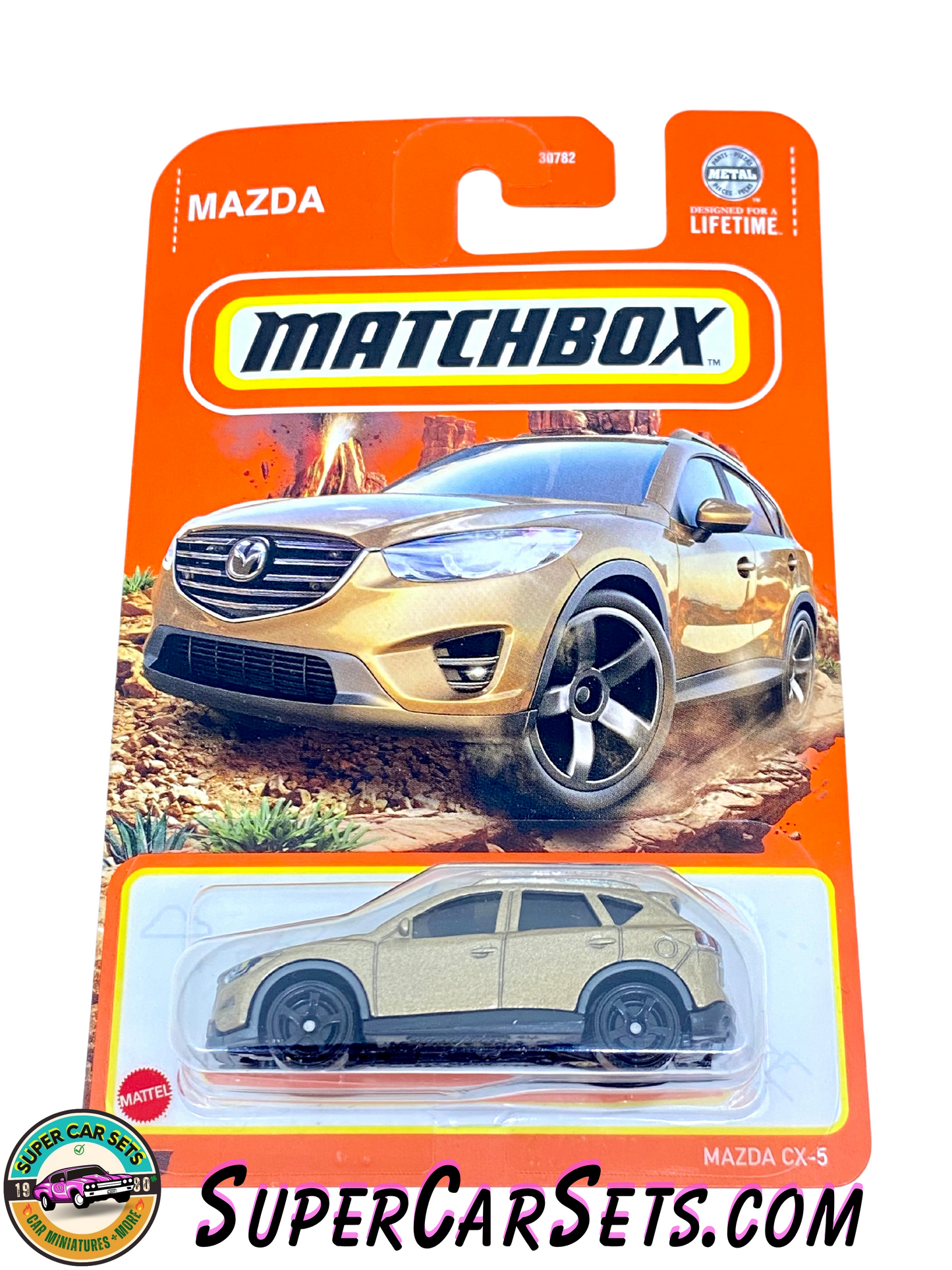 Mazda CX-5 (golden colour) - Matchbox