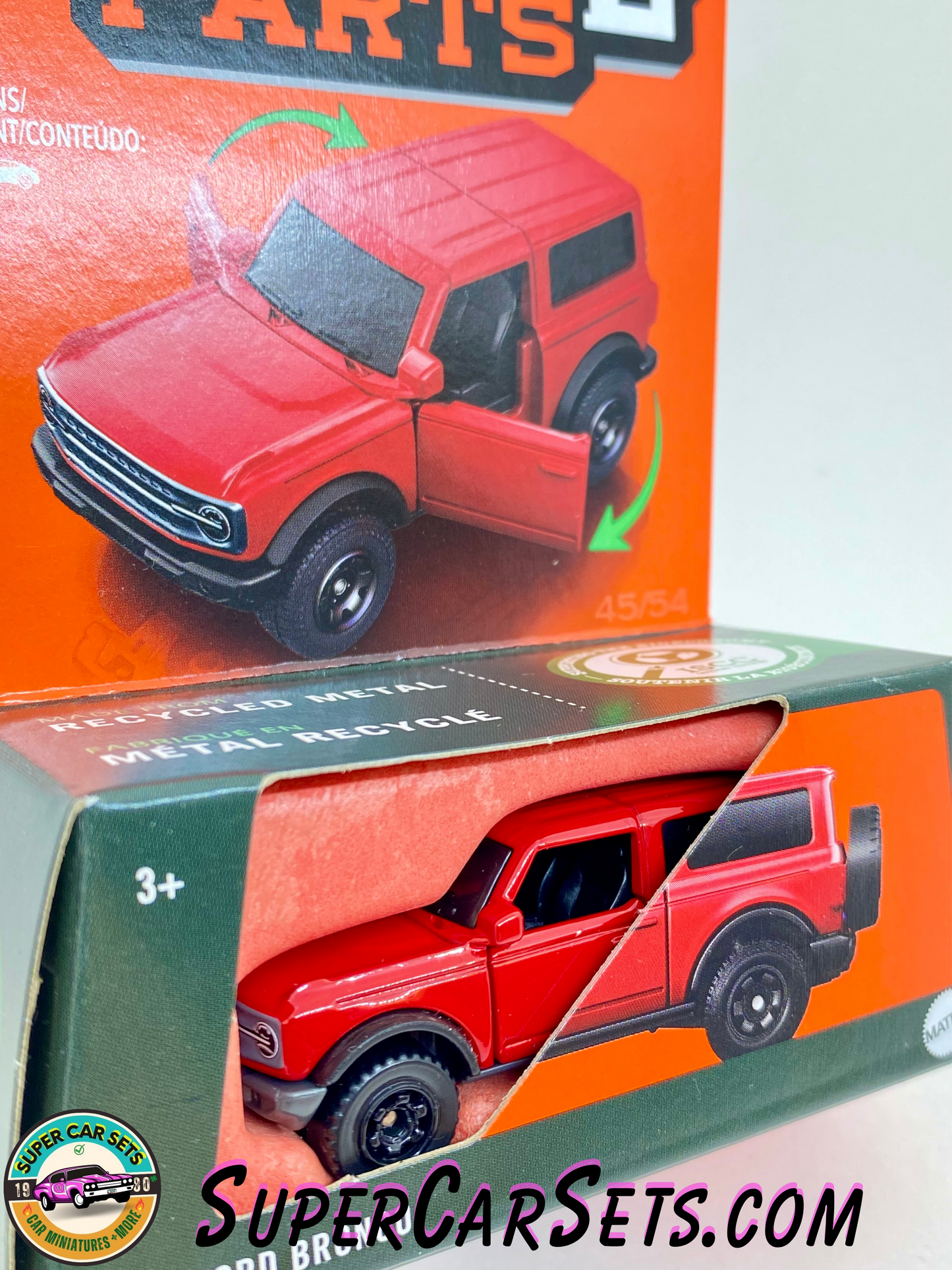 2021 Ford Bronco (red colour) - Matchbox Moving Parts