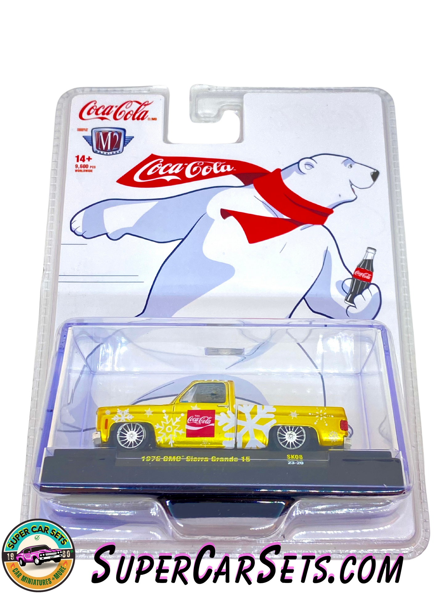 Coca-Cola Christmas 2023 - 1976 GMC Sierra Grande 15 by M2 Machines