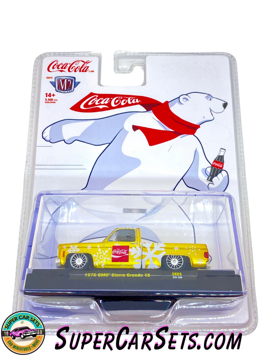 Coca-Cola Christmas 2023 - 1976 GMC Sierra Grande 15 by M2 Machines