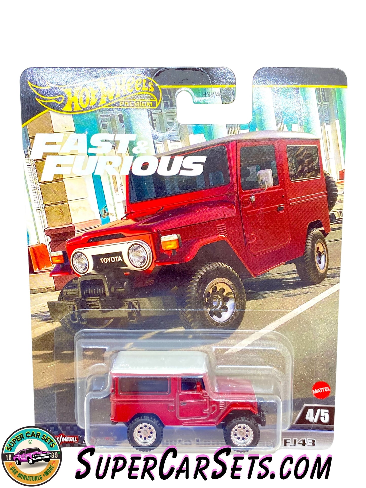 Toyota Land Cruiser FJ43 (red colour) - Fast and Furious 2024 (4/5) Hot Wheels Premium