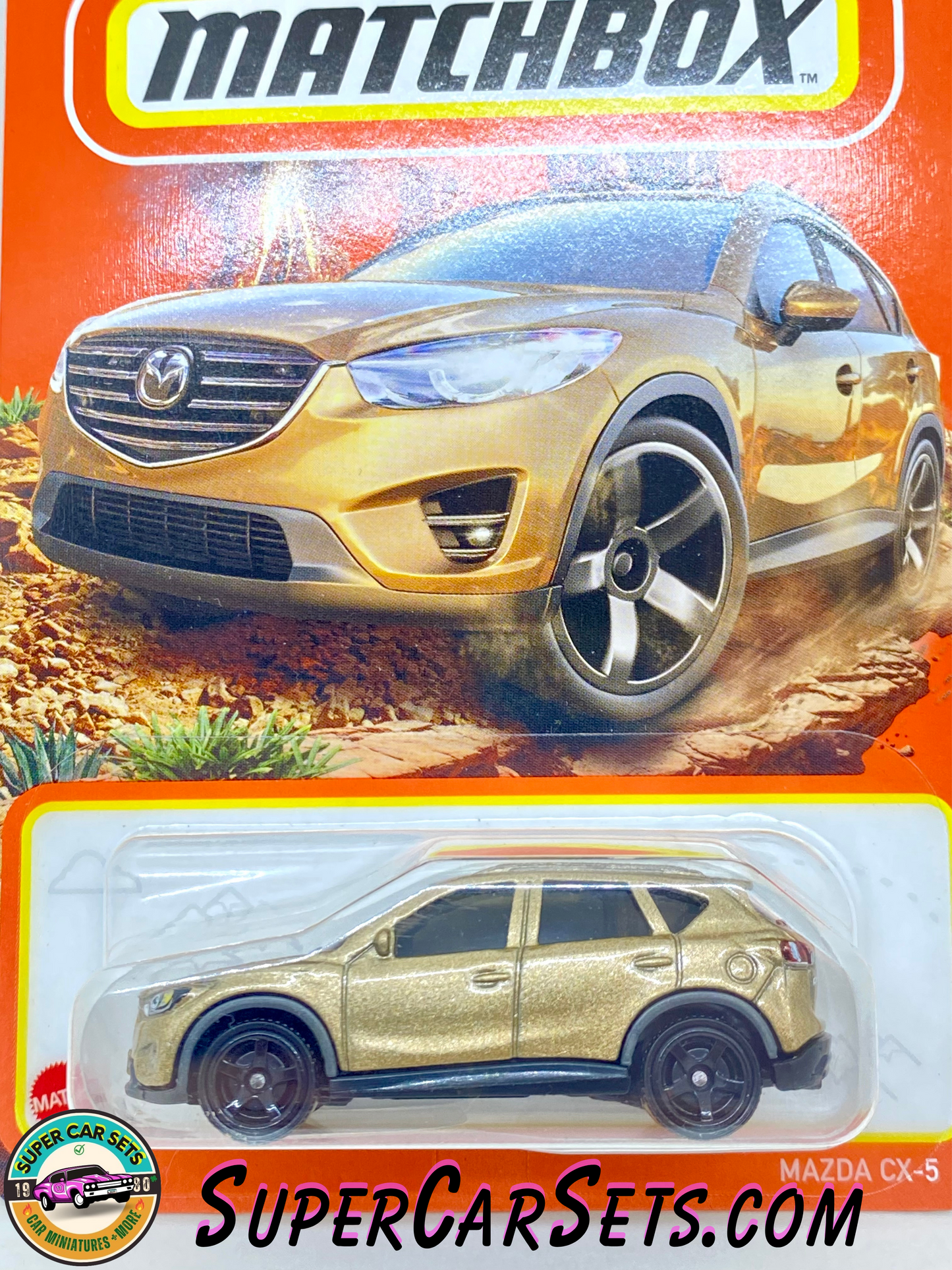 Mazda CX-5 (golden colour) - Matchbox