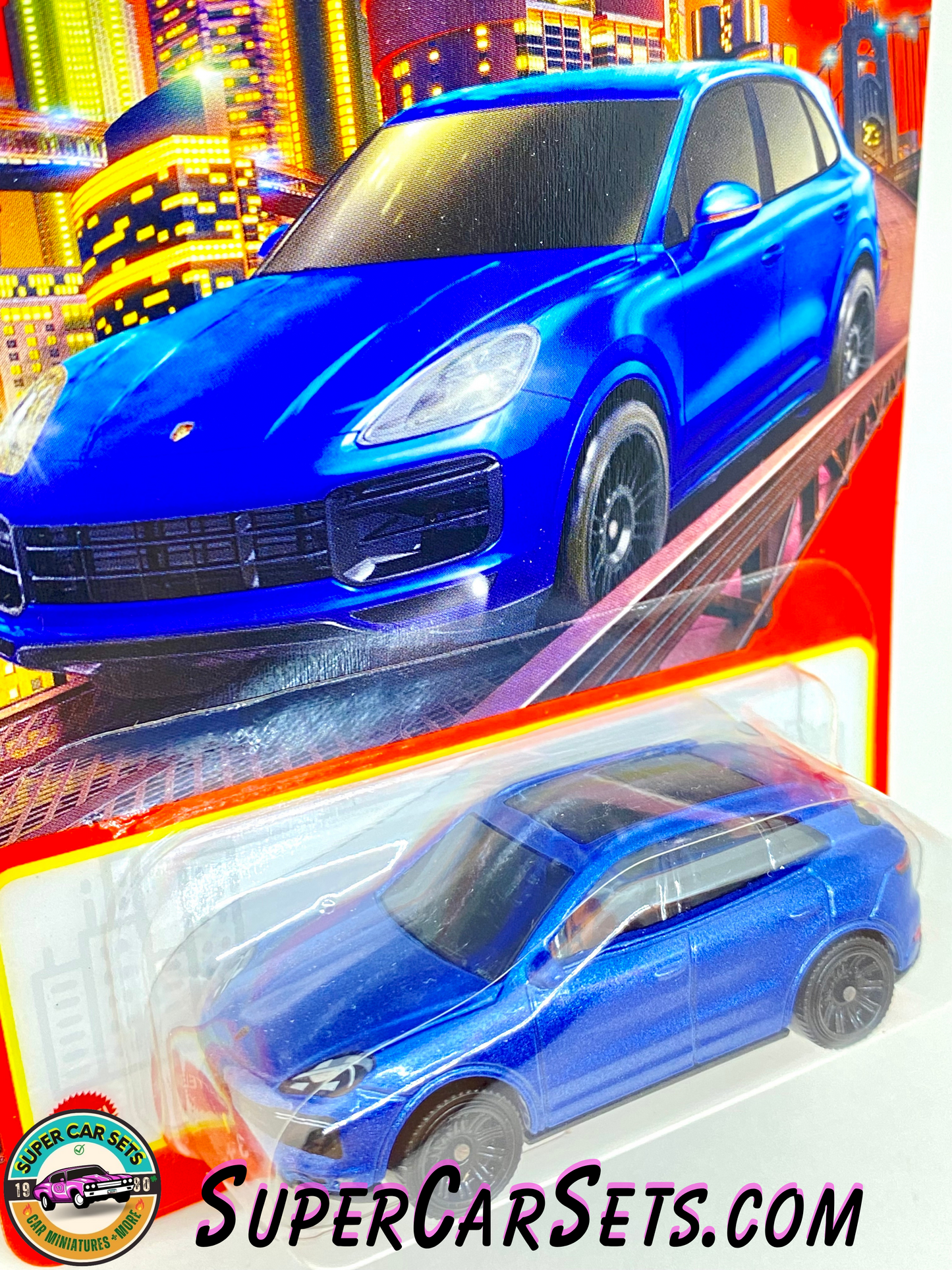 Porsche Cayenne Turbo (blue colour) (78/100)  - Matchbox