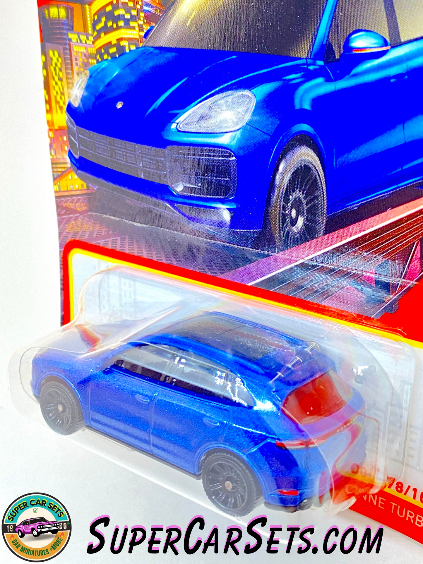 Porsche Cayenne Turbo (blue colour) (78/100)  - Matchbox