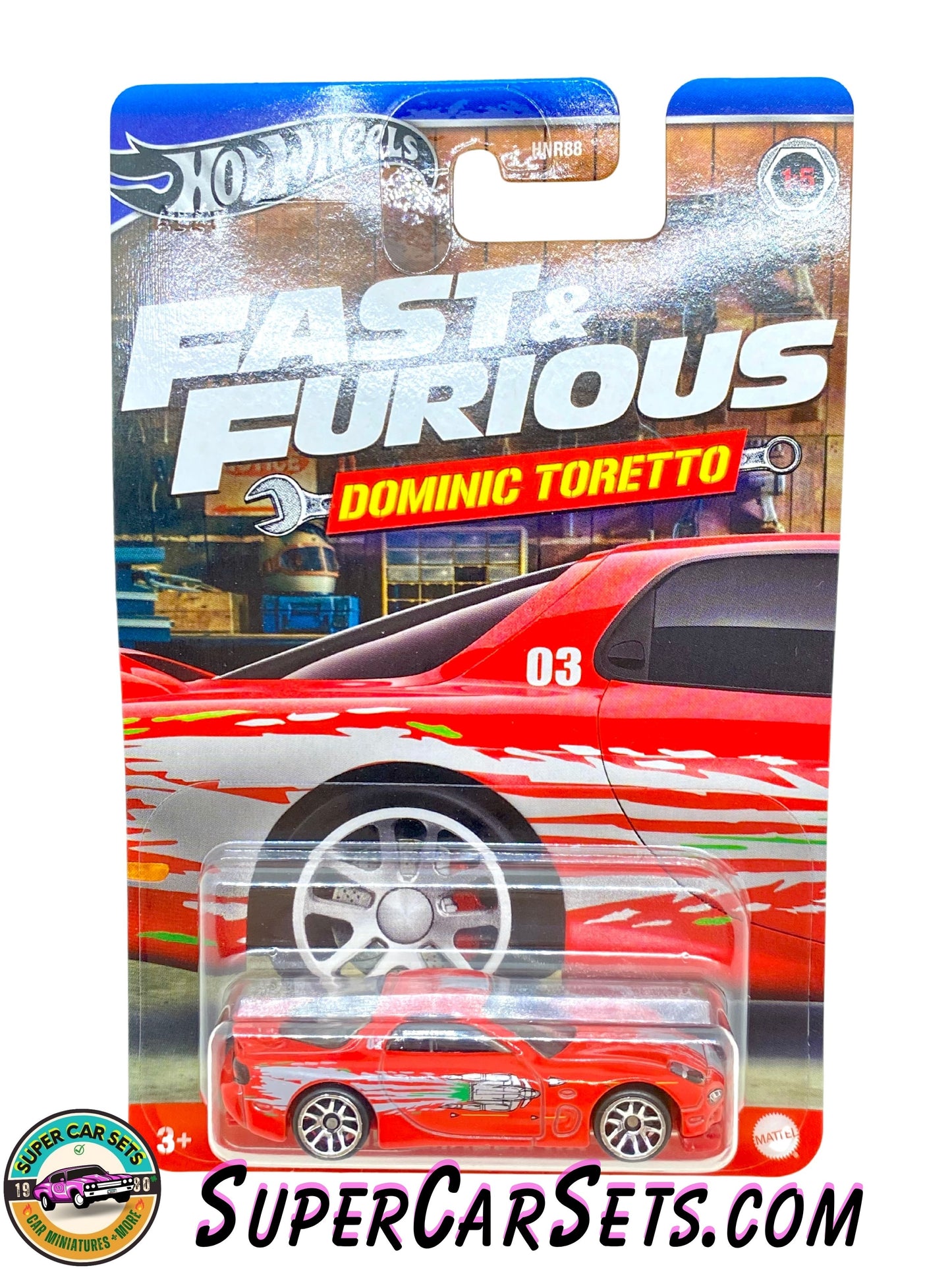 1995 Mazda RX-7 - Hot Wheels Fast and Furious 2024 (Dominic Toretto) (1/5)