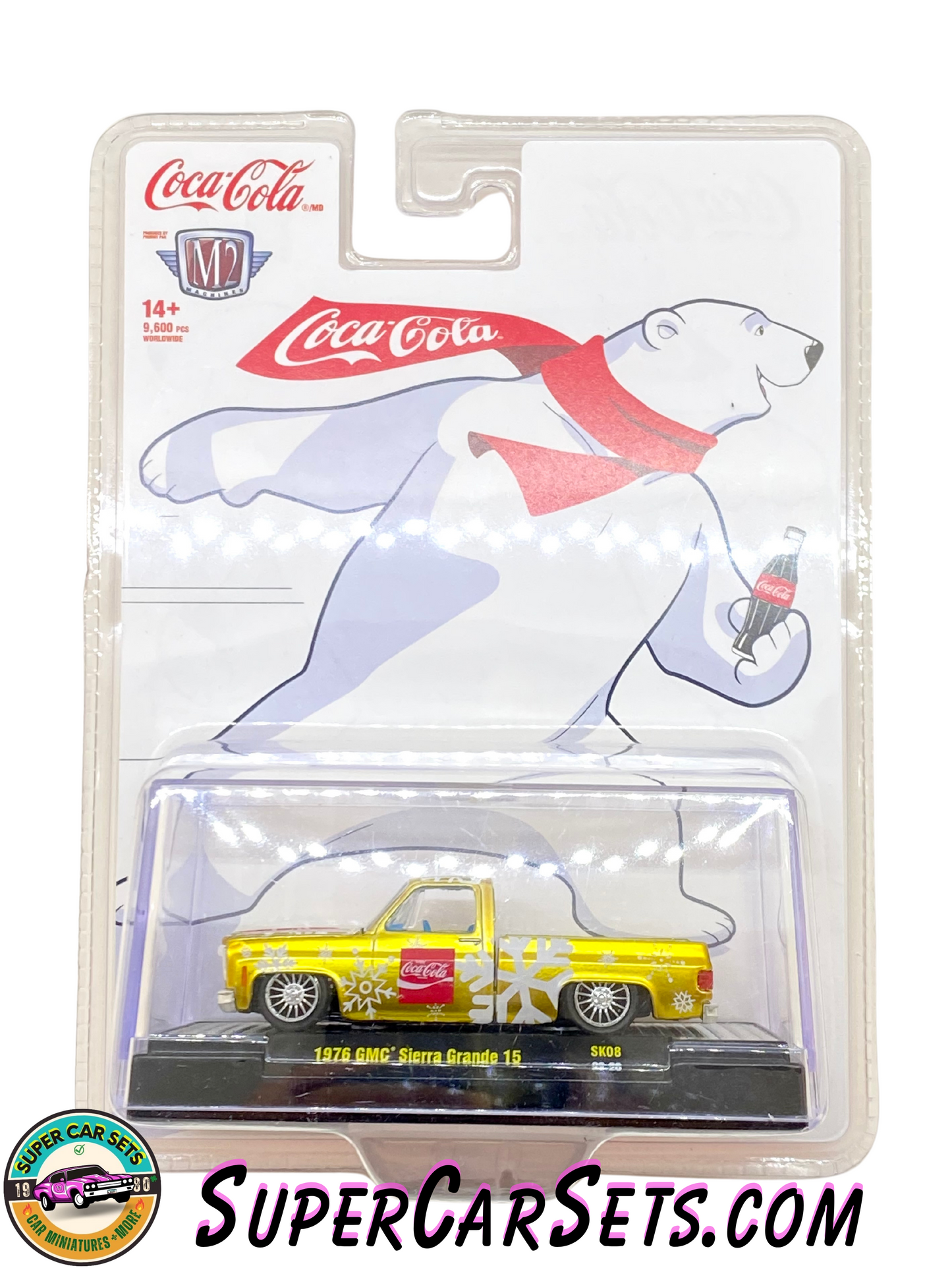 Coca-Cola Christmas 2023 - 1976 GMC Sierra Grande 15 by M2 Machines