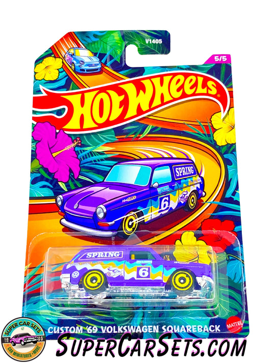 Custom ’69 Volkswagen Squareback - Hot Wheels Spring Series 2024 (5/5) (HVX24)