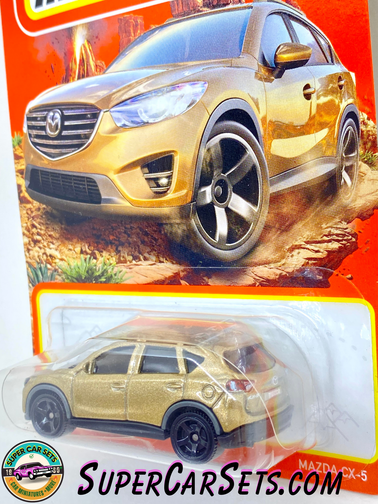 Mazda CX-5 (golden colour) - Matchbox