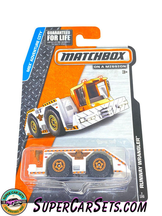 Runway Wrangler (CFV81-0910) (Year launched 2015) - Matchbox MBX Adventure City 2015 (7/120)