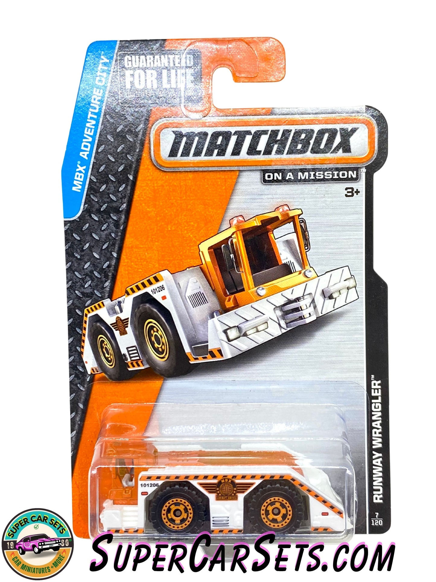 Runway Wrangler (CFV81-0910) (Year launched 2015) - Matchbox MBX Adventure City 2015 (7/120)