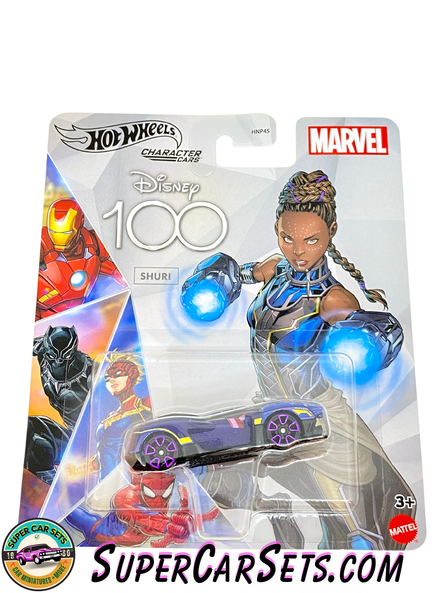 Marvel Shuri - Hot Wheels Character Cars Disney 100 Years