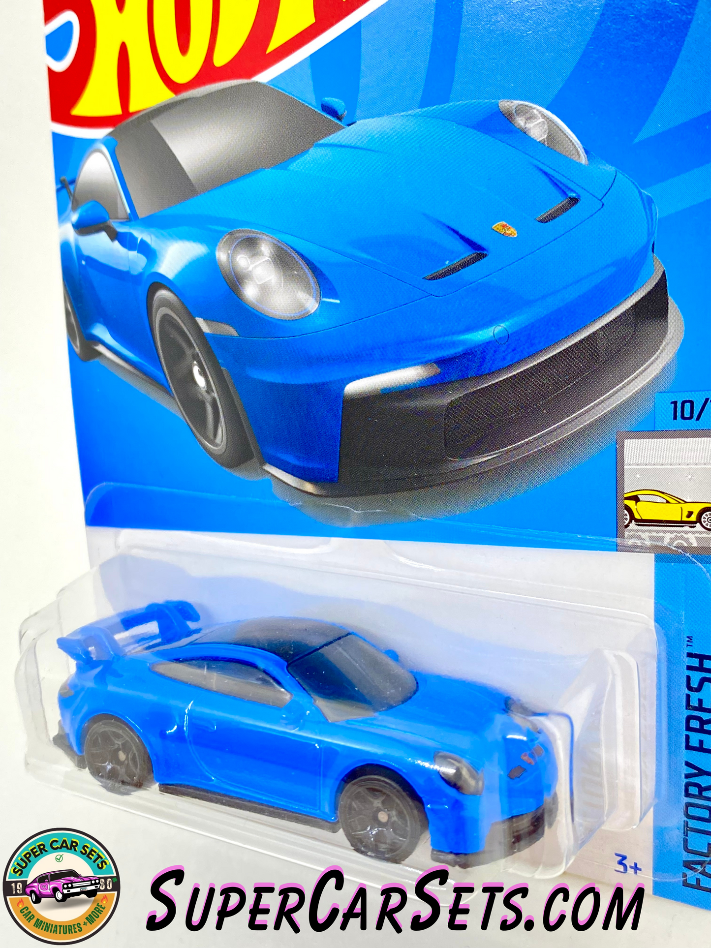 Porsche 911 GT3 (blue colour) - Hot Wheels Factory Fresh 2022 (10/10) (199/250)