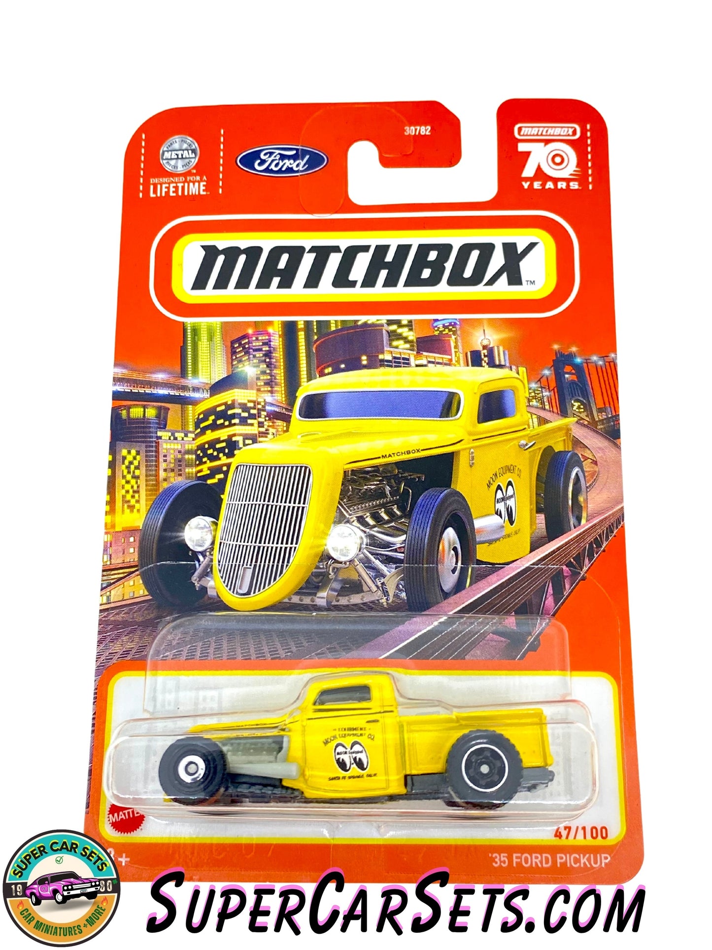 35 Ford Pickup (Yellow colour) (47/100) - Matchbox